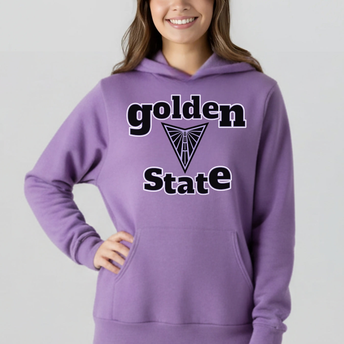 Golden State Valkyries Retro Freestyle Fleece Hoodie