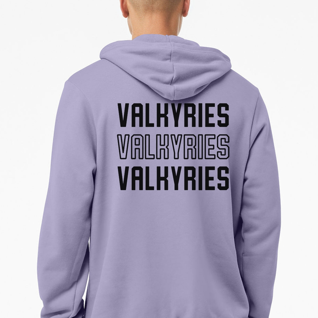 Golden State Valkyries Logo Triple Threat Fleece Hoodie