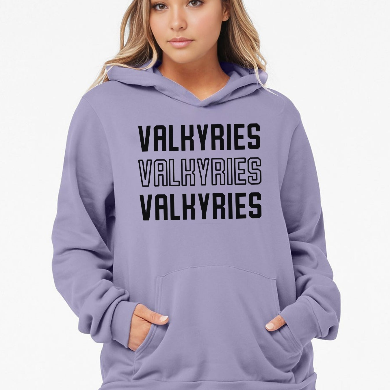 Golden State Valkyries Triple Threat Fleece Hoodie