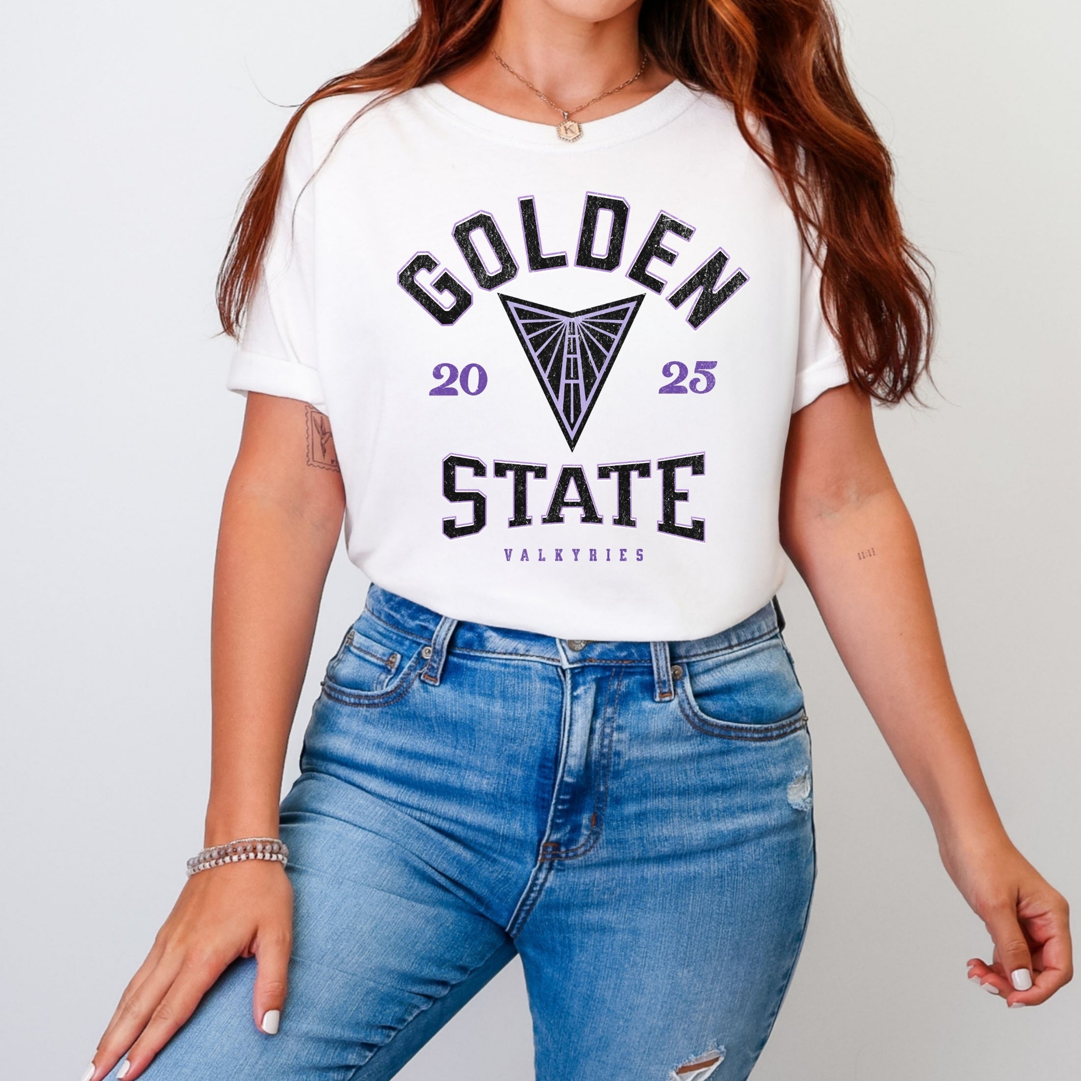 Golden State Valkyries Vintage Hoops T-Shirt