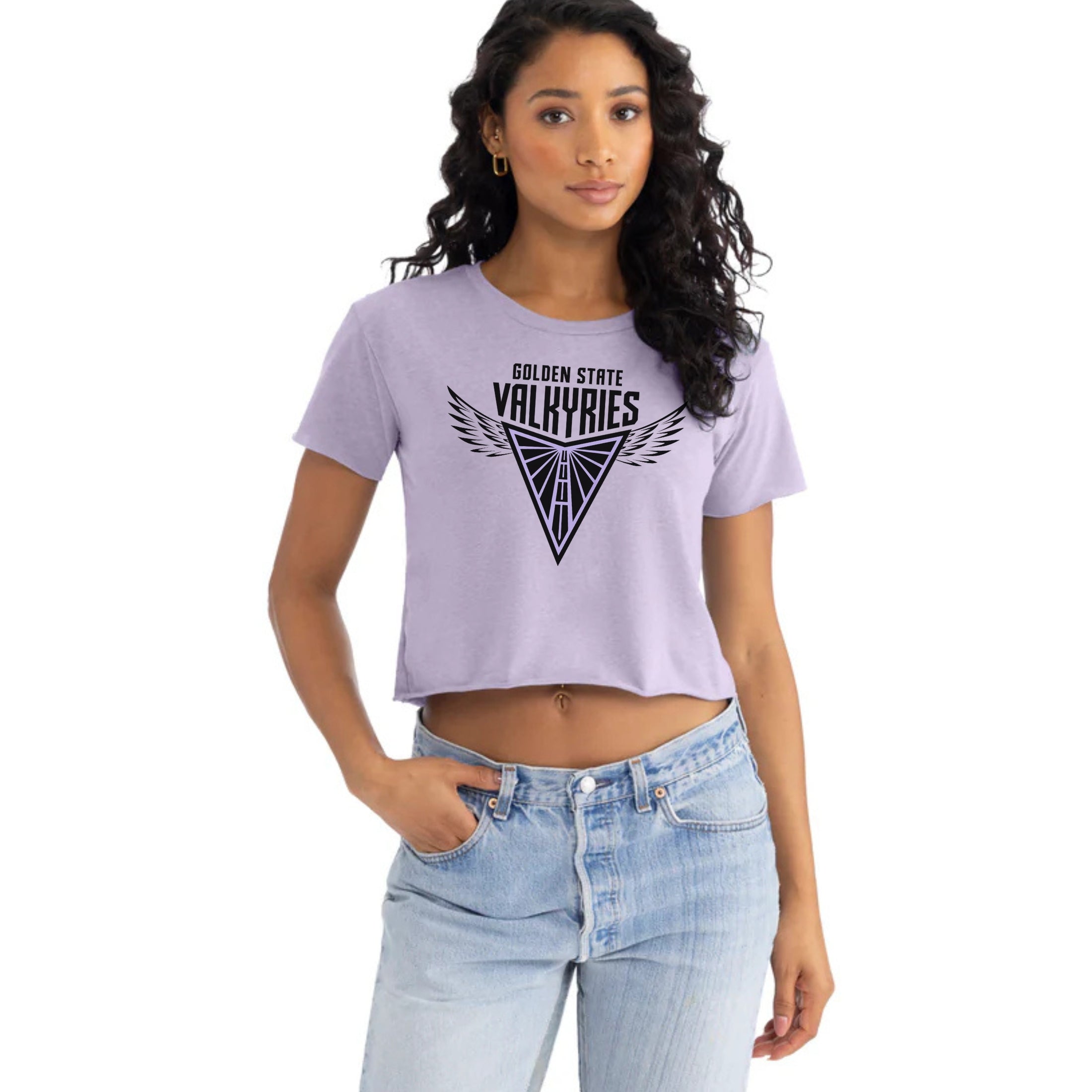 Golden State Valkyries Wings Women's Festival Crop Top