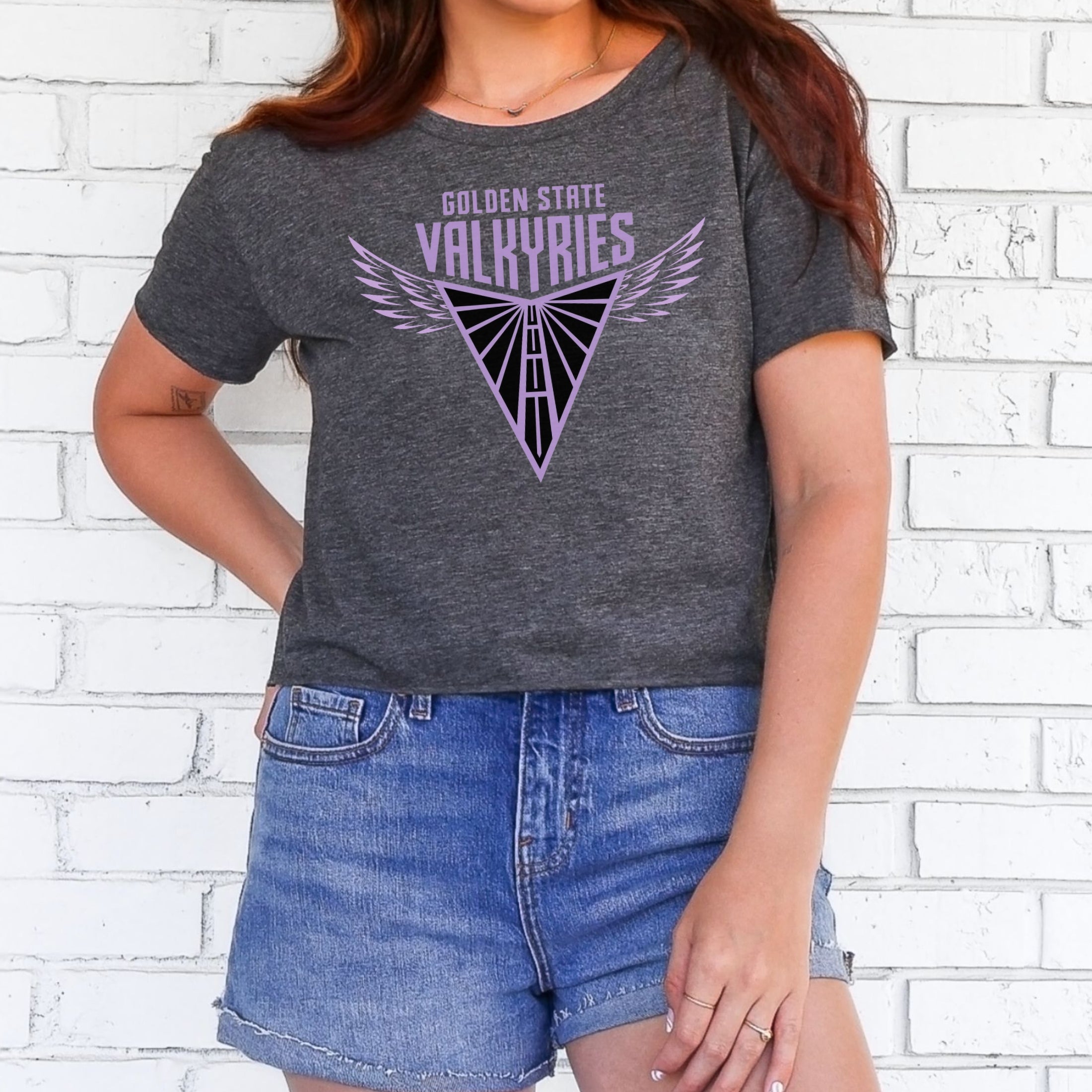 Golden State Valkyries Wings Women's Festival Crop Top