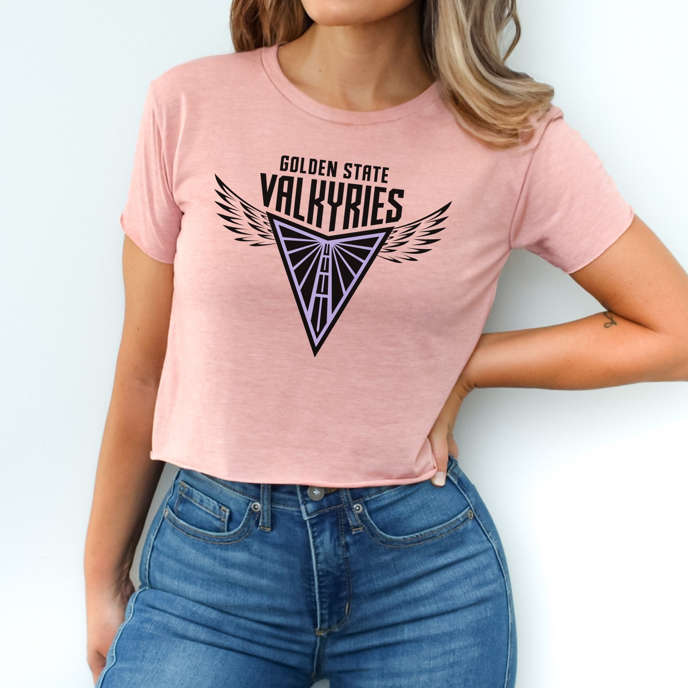 Golden State Valkyries Wings Women's Festival Crop Top
