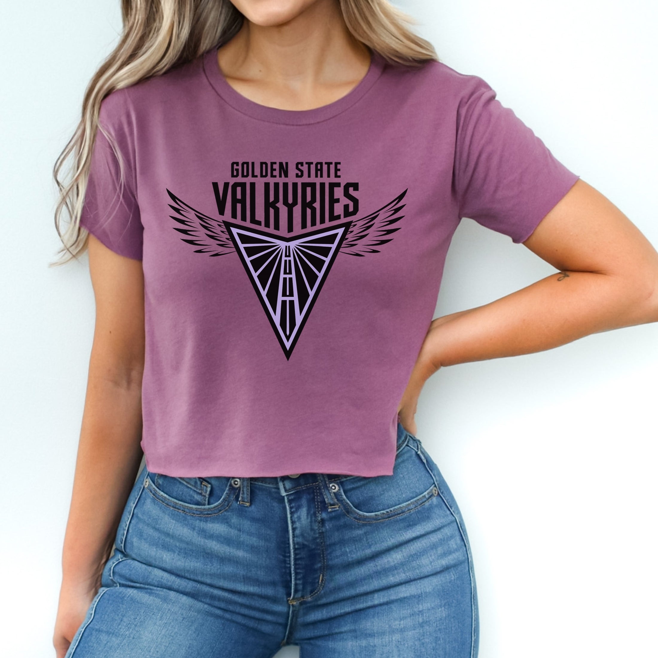 Golden State Valkyries Wings Women's Festival Crop Top