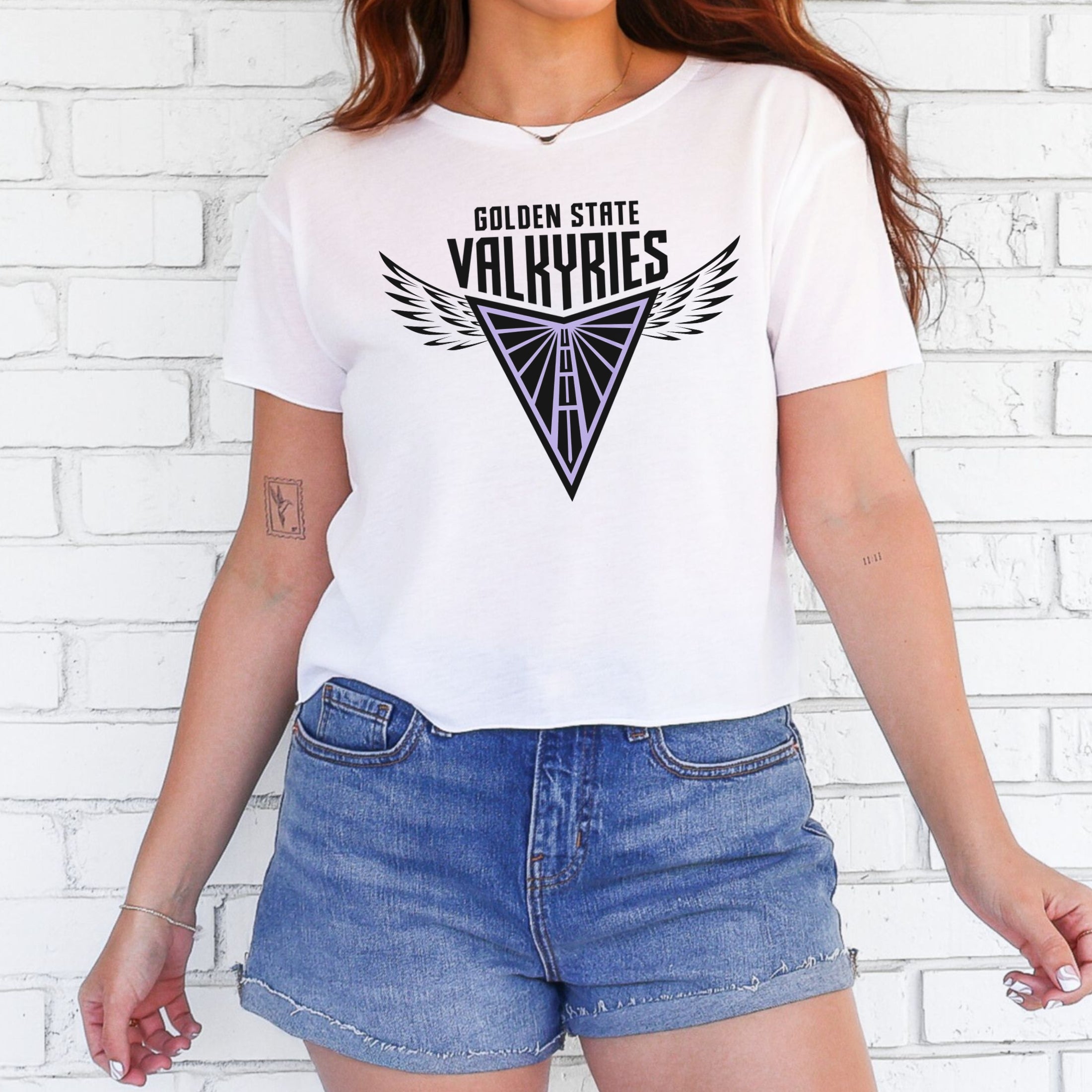 Golden State Valkyries Wings Women's Festival Crop Top
