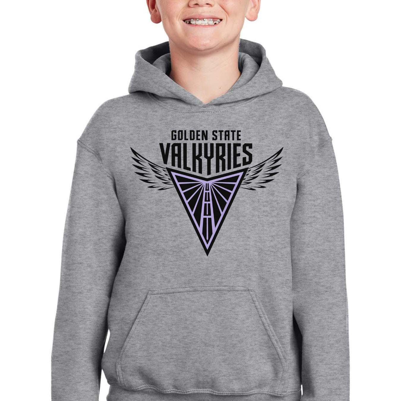 Golden State Valkyries Wings Youth Hoodie