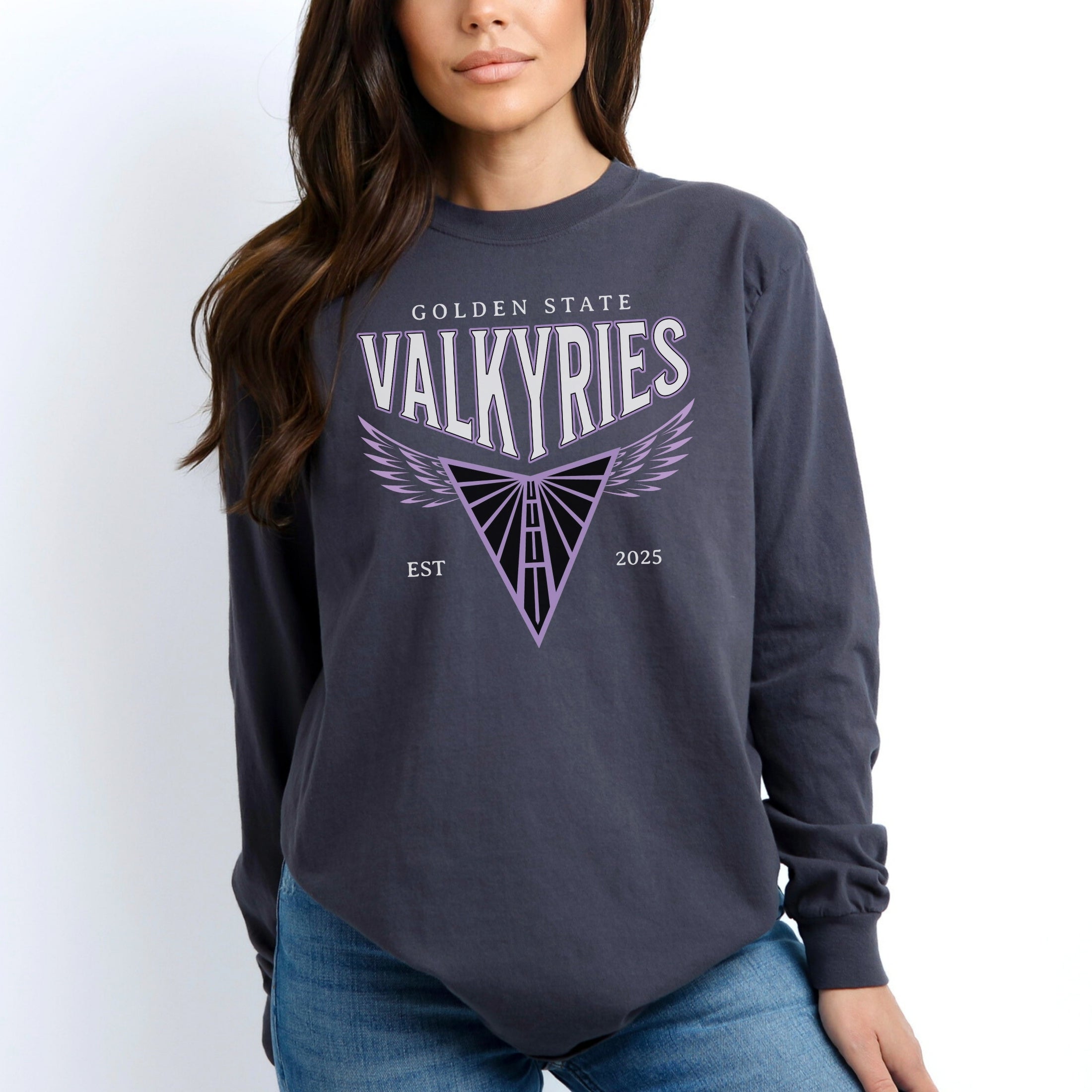Valkyries Golden State Wings Long Sleeve T-Shirt