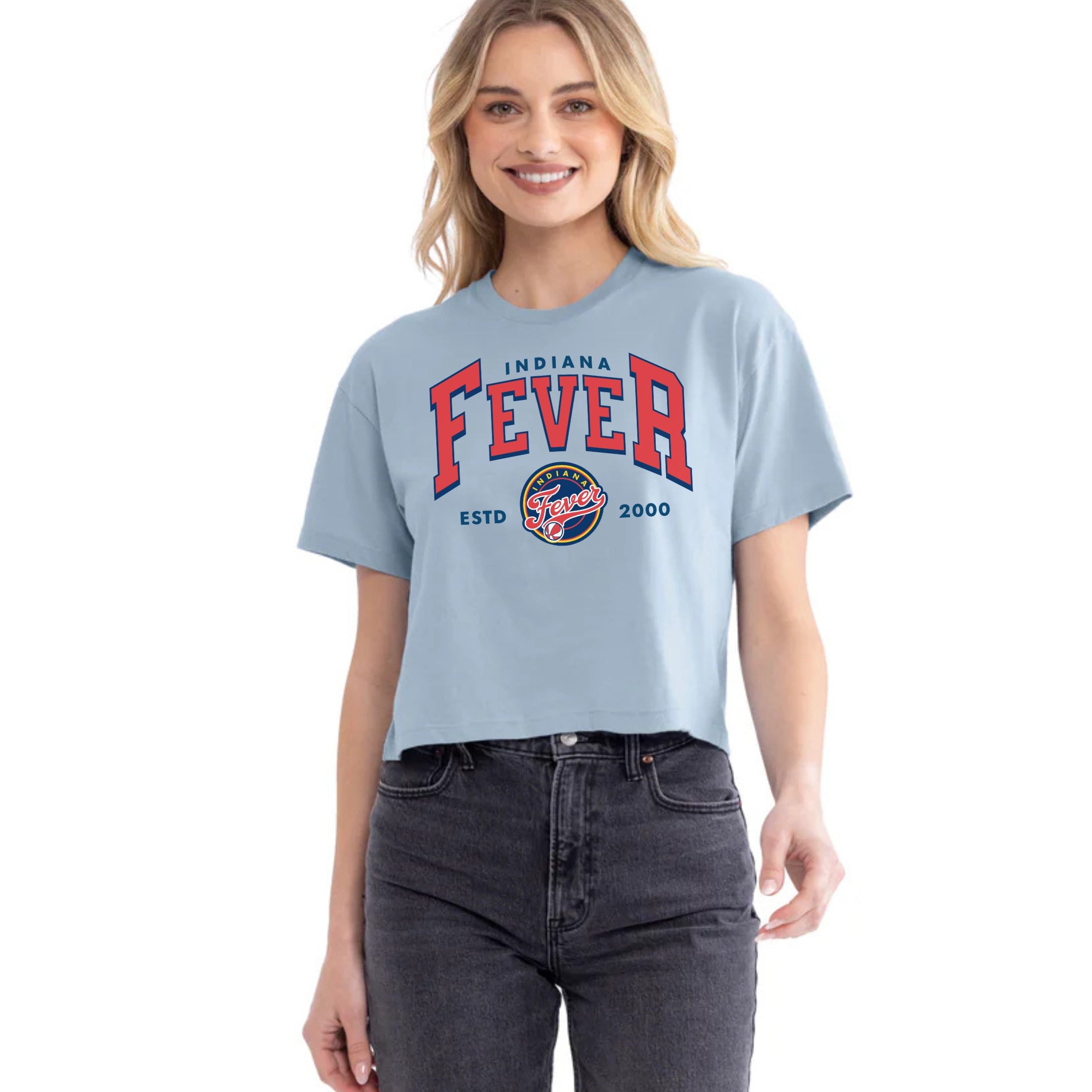 Indiana Fever Court Classic Women's Ideal Crop Top