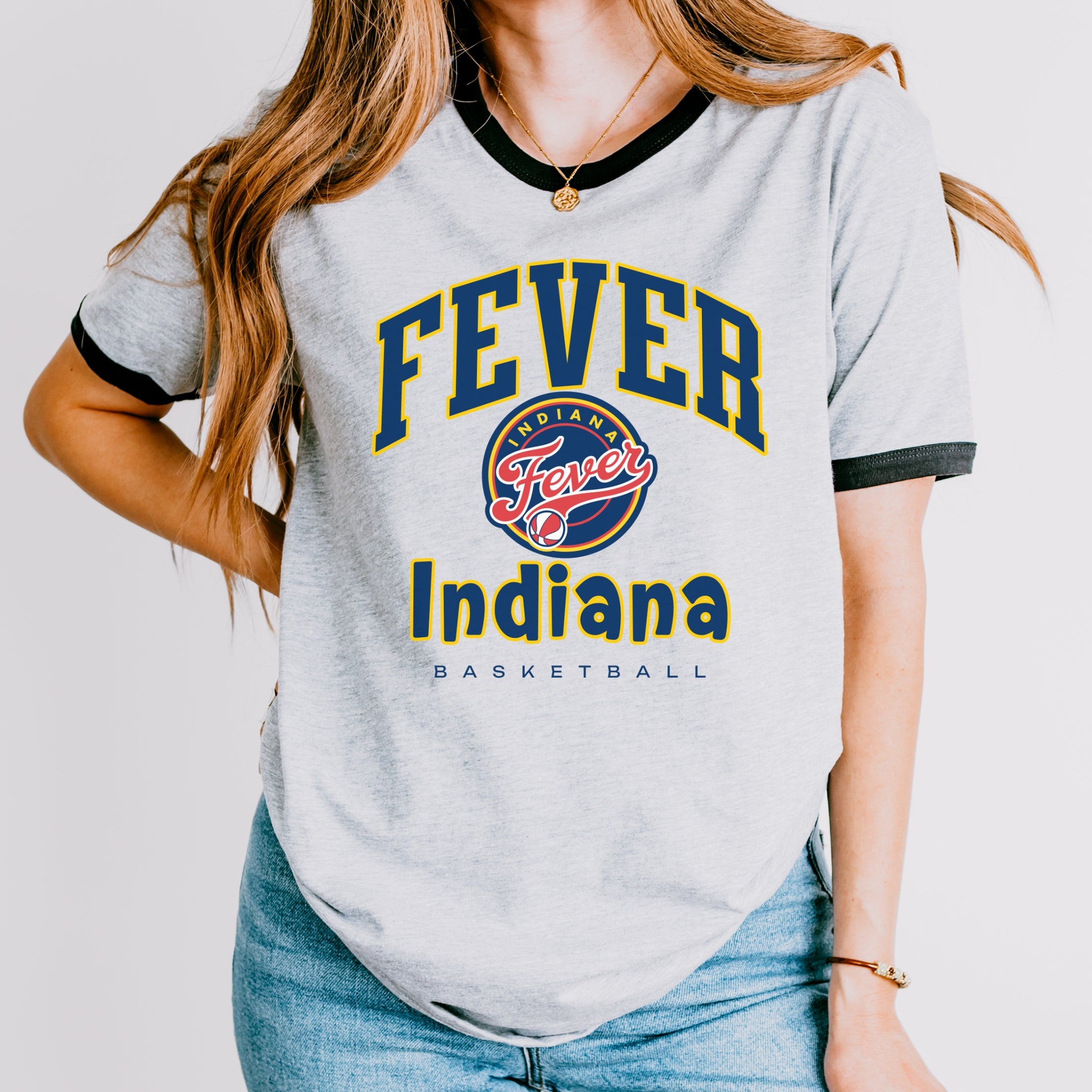Indiana Fever Fierce Energy Vintage Ringer Tee