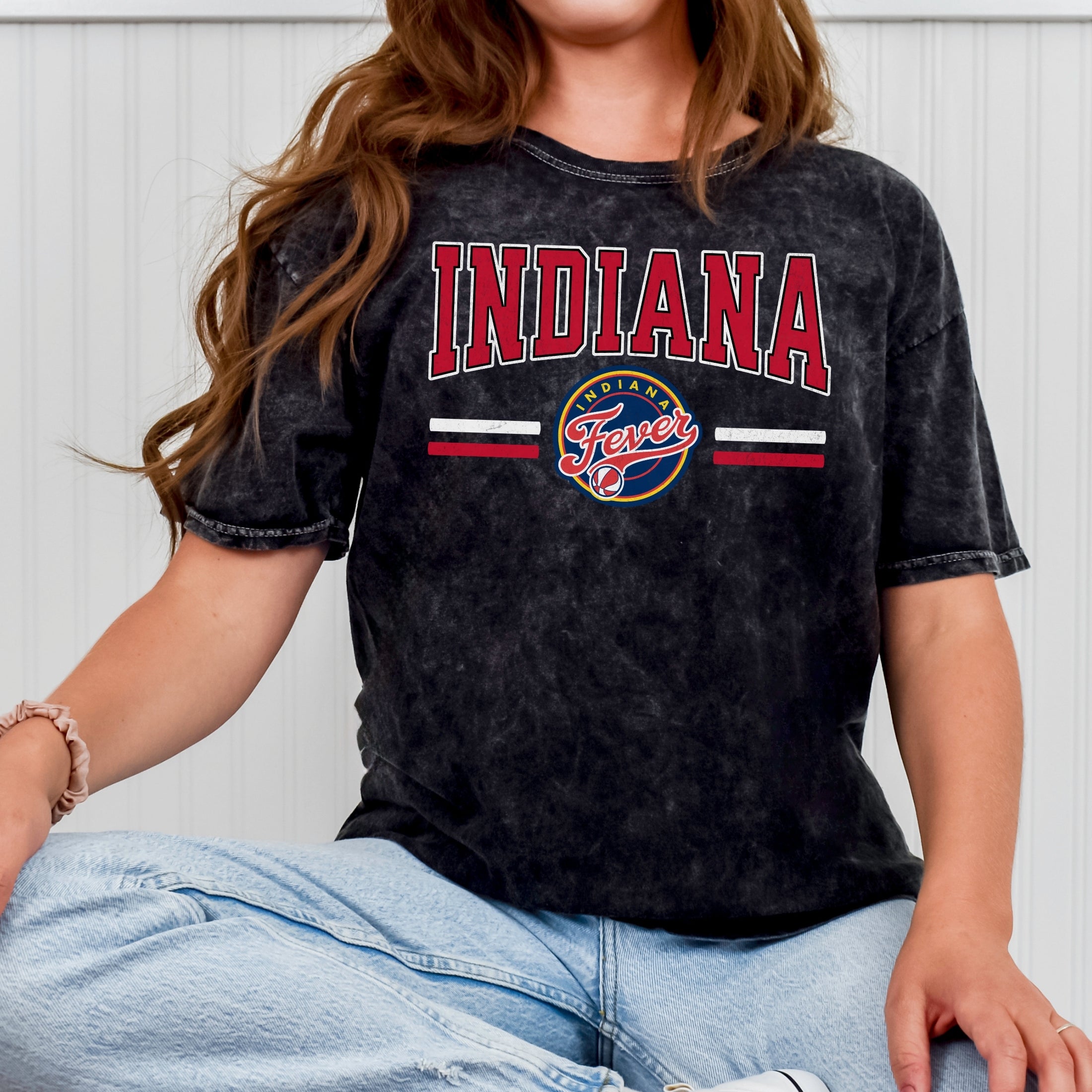 Indiana Fever Legacy Mineral Wash T-Shirt