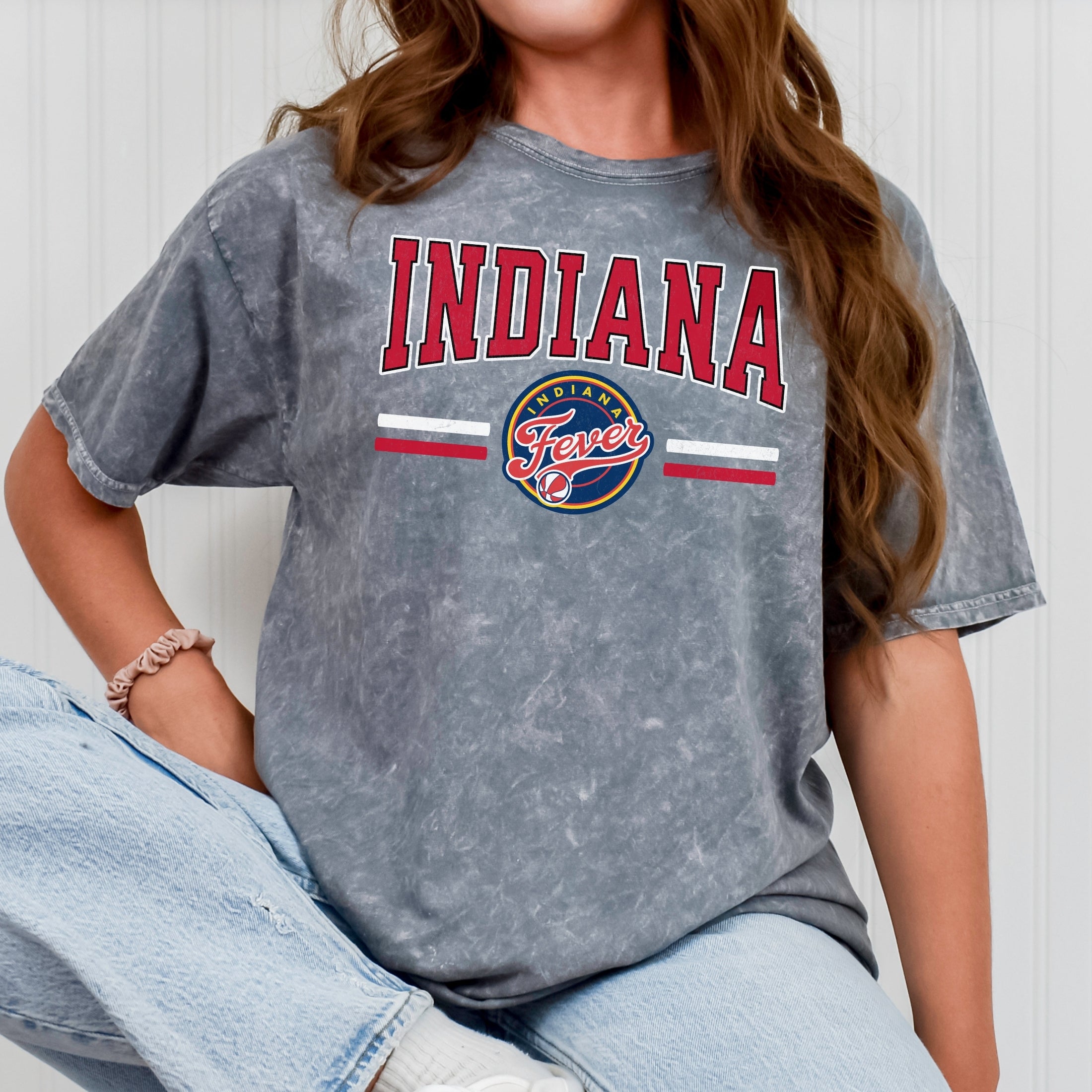 Indiana Fever Legacy Mineral Wash T-Shirt