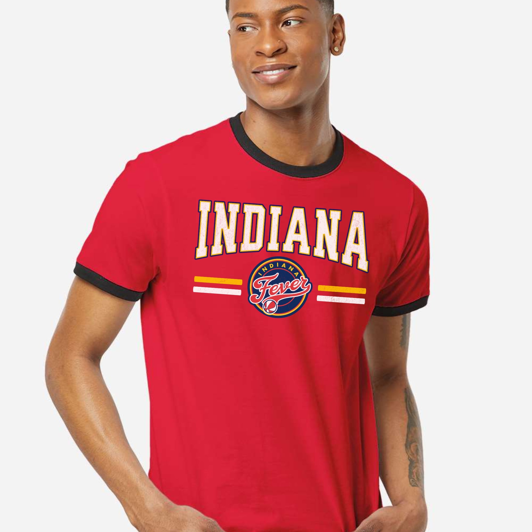 Indiana Fever Legacy Ringer T-Shirt