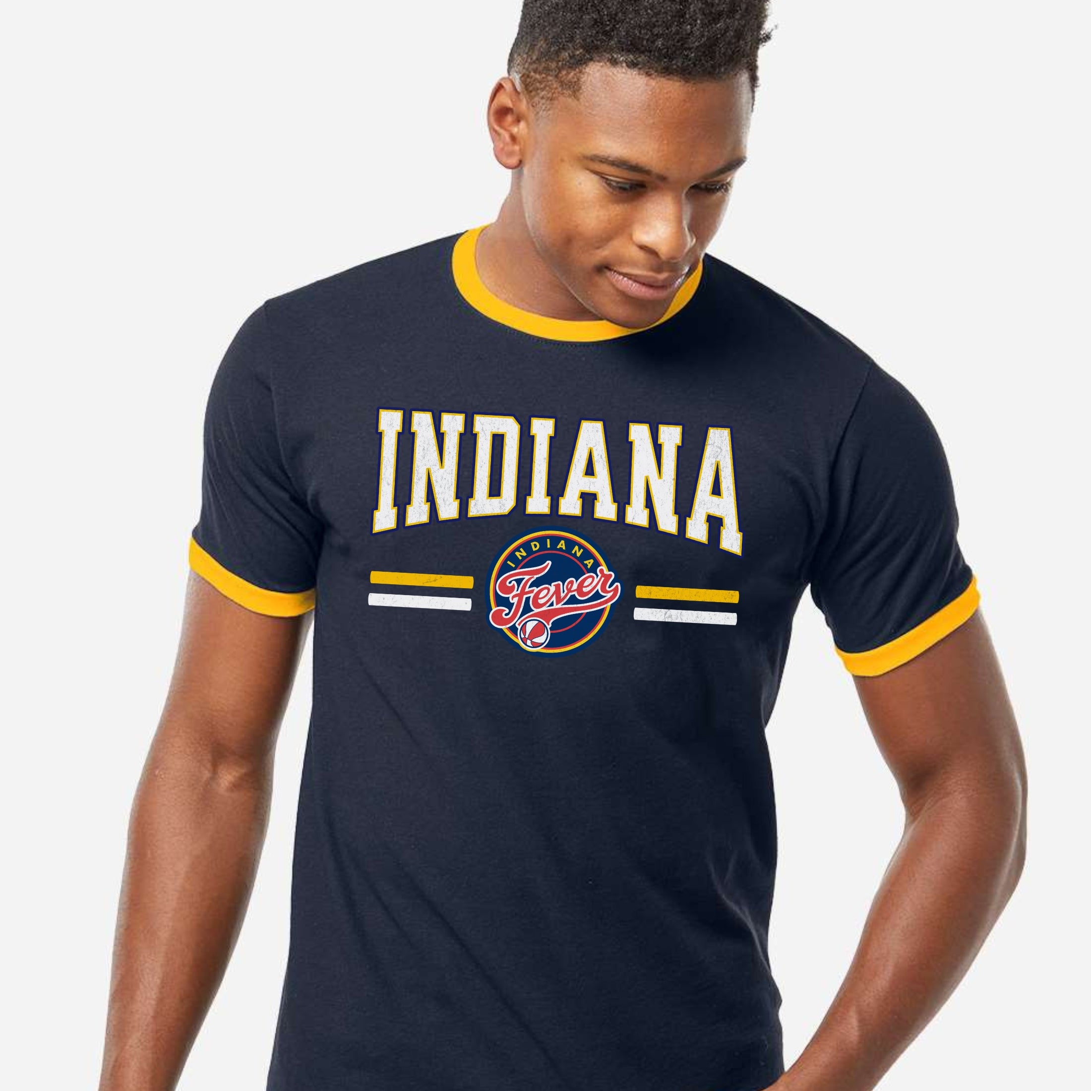 Indiana Fever Legacy Ringer T-Shirt