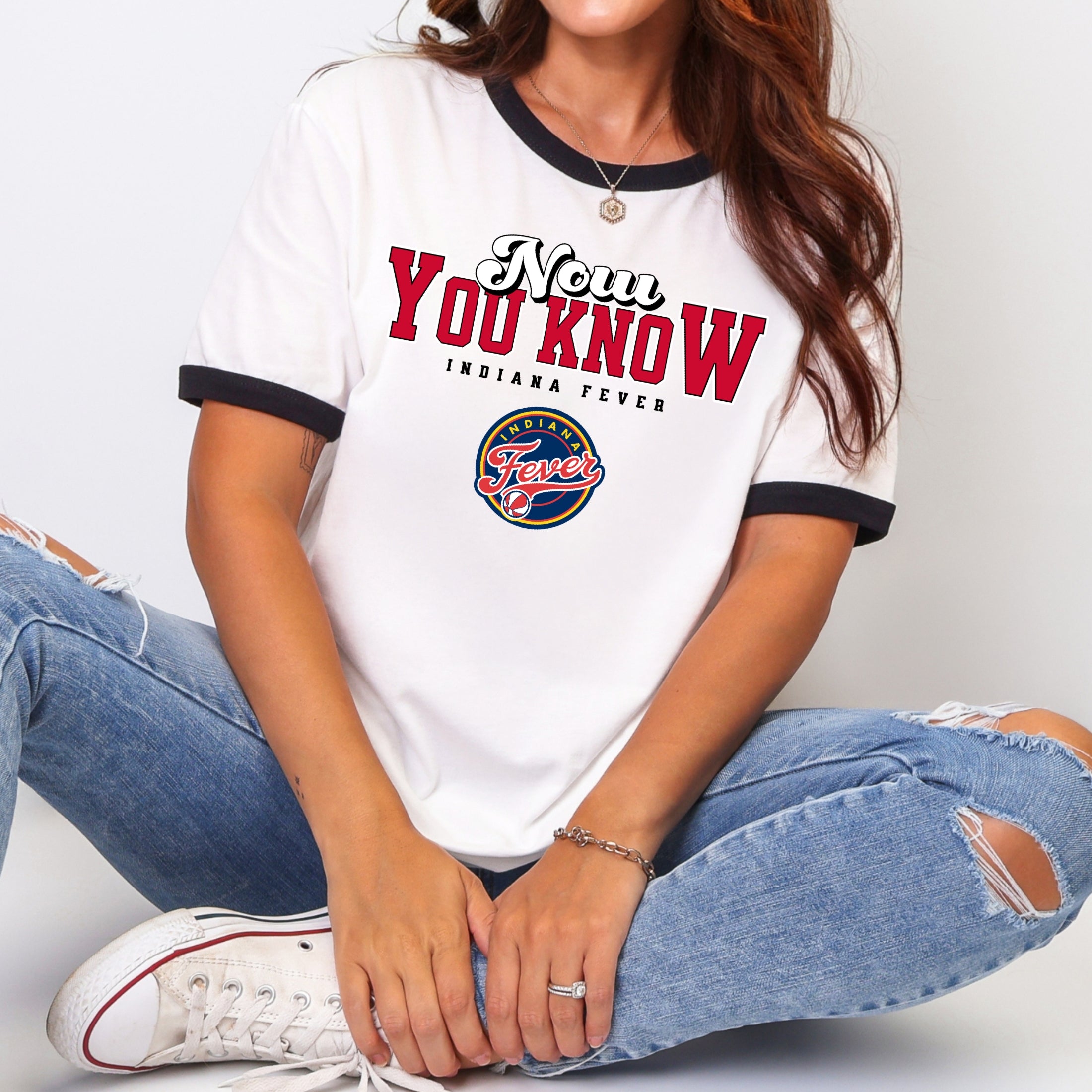 Indiana Fever Now You Know Ringer T-Shirt