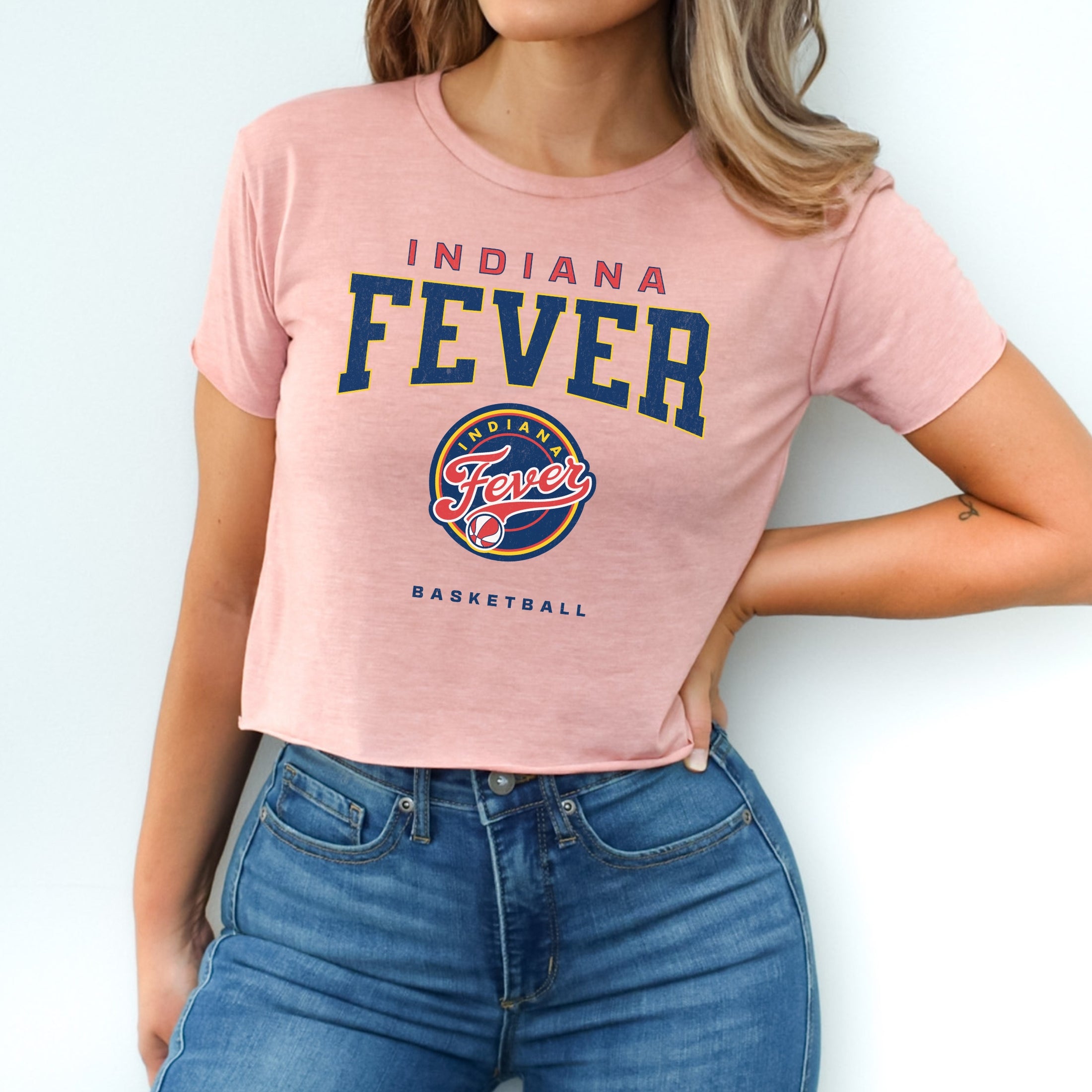 Indiana Fever Varsity Edge Women's Festival Crop Top