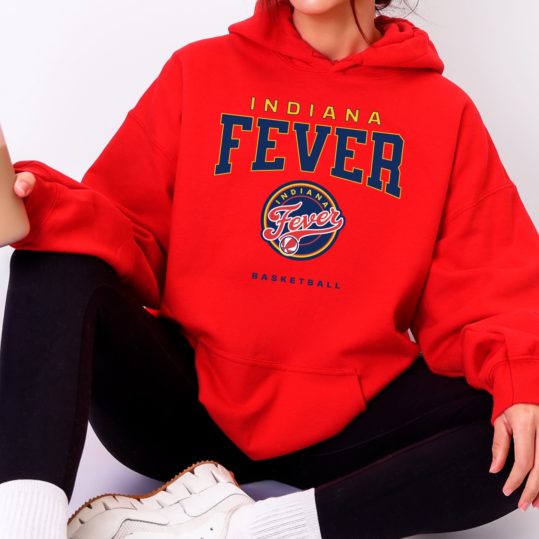 Indiana Fever Varsity Edge Heavy Blend Hoodie