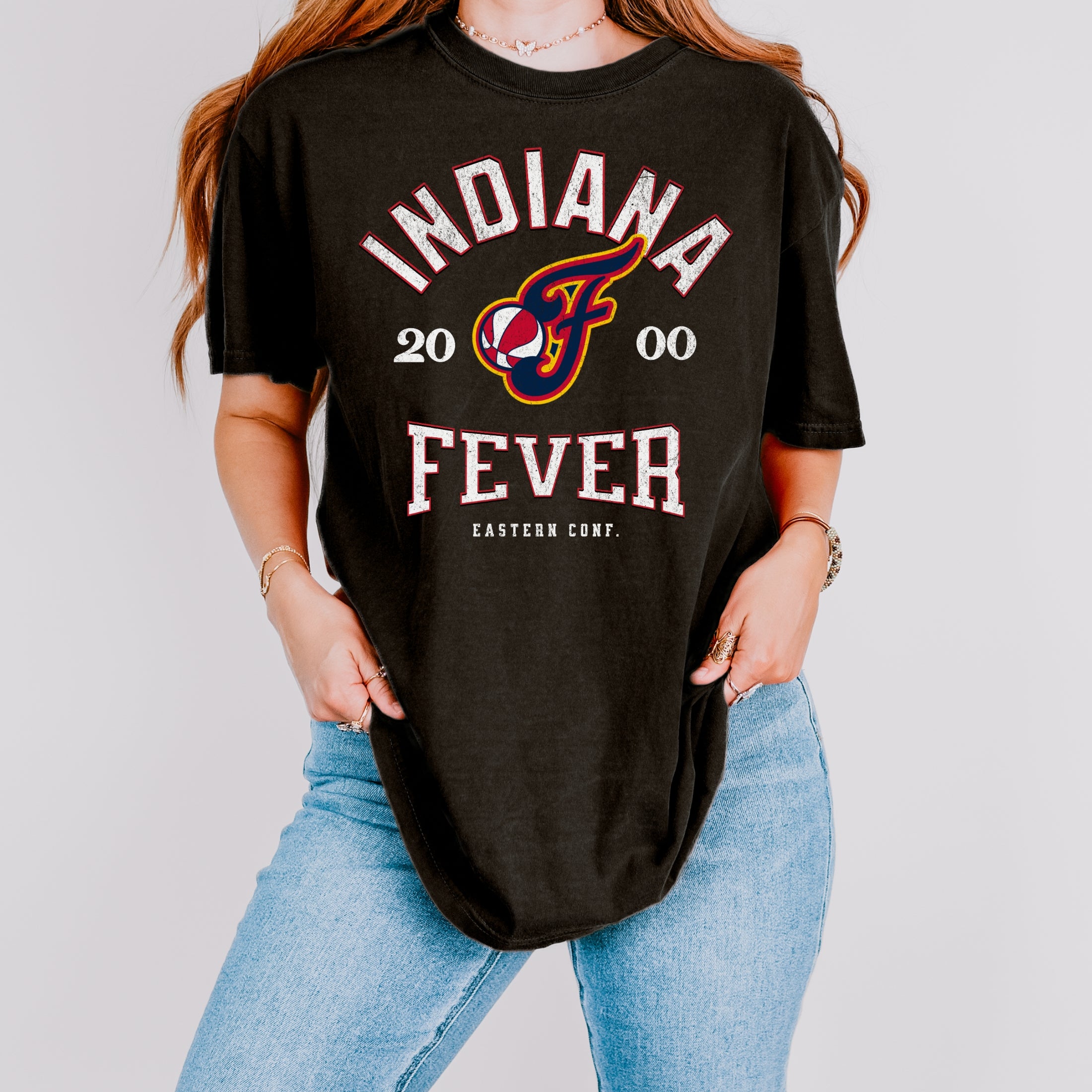 Indiana Fever Vintage Hoops T-Shirt