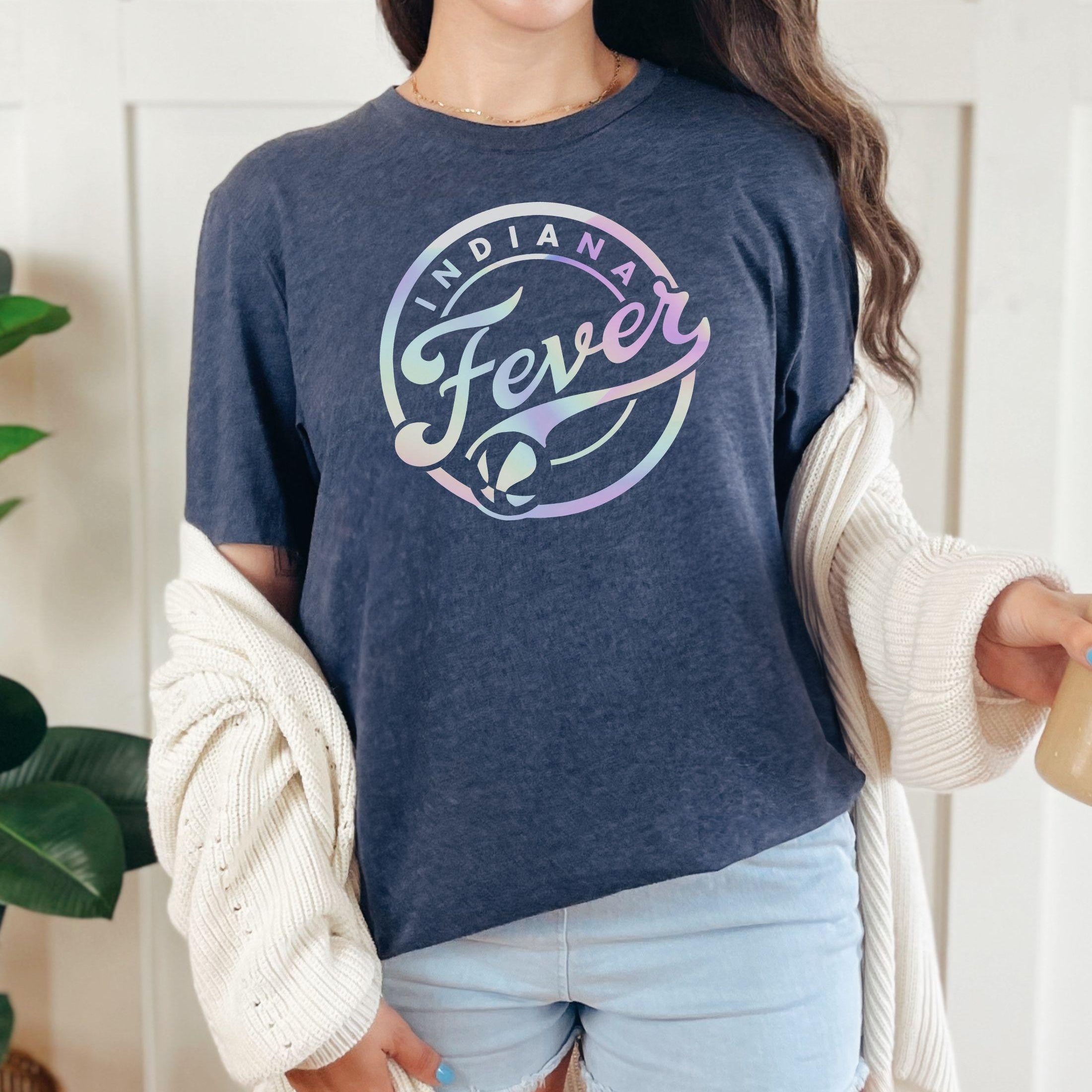 Indiana Fever Victory Glow Logo Unisex Tee