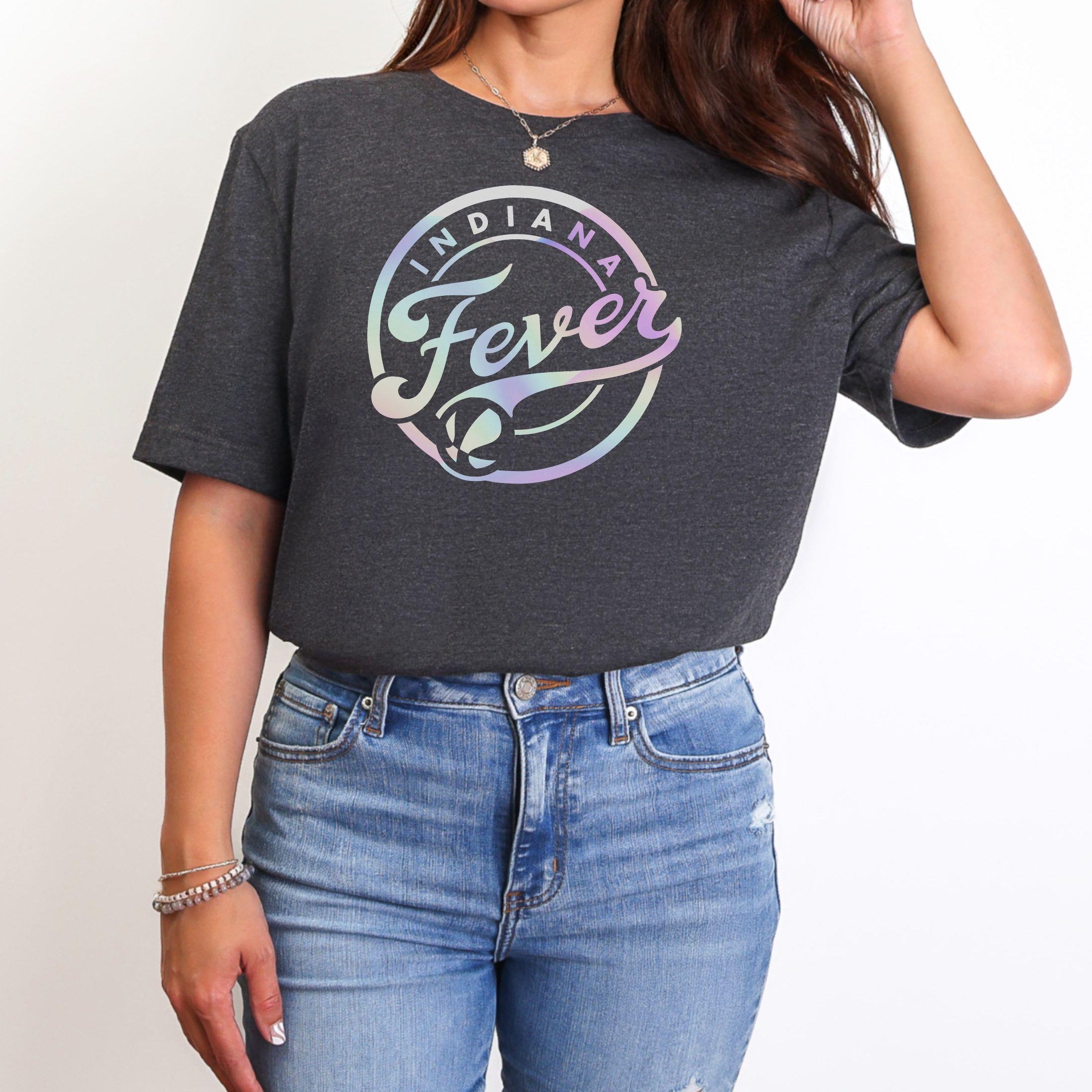 Indiana Fever Victory Glow Logo Unisex Tee