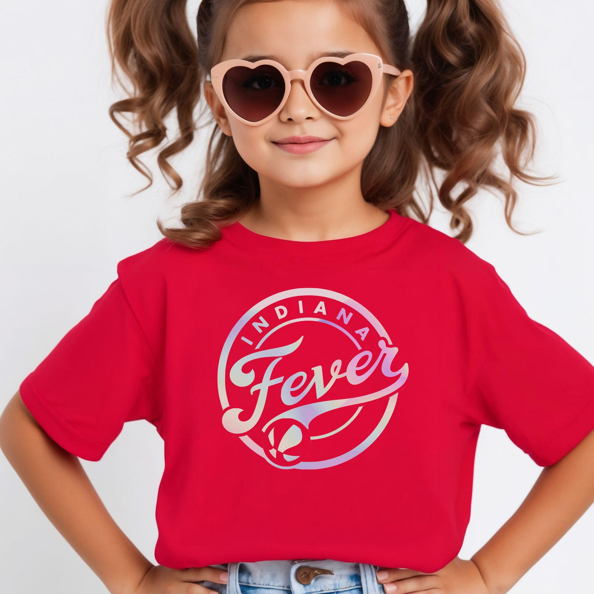 Indiana Fever Victory Glow Youth Tee