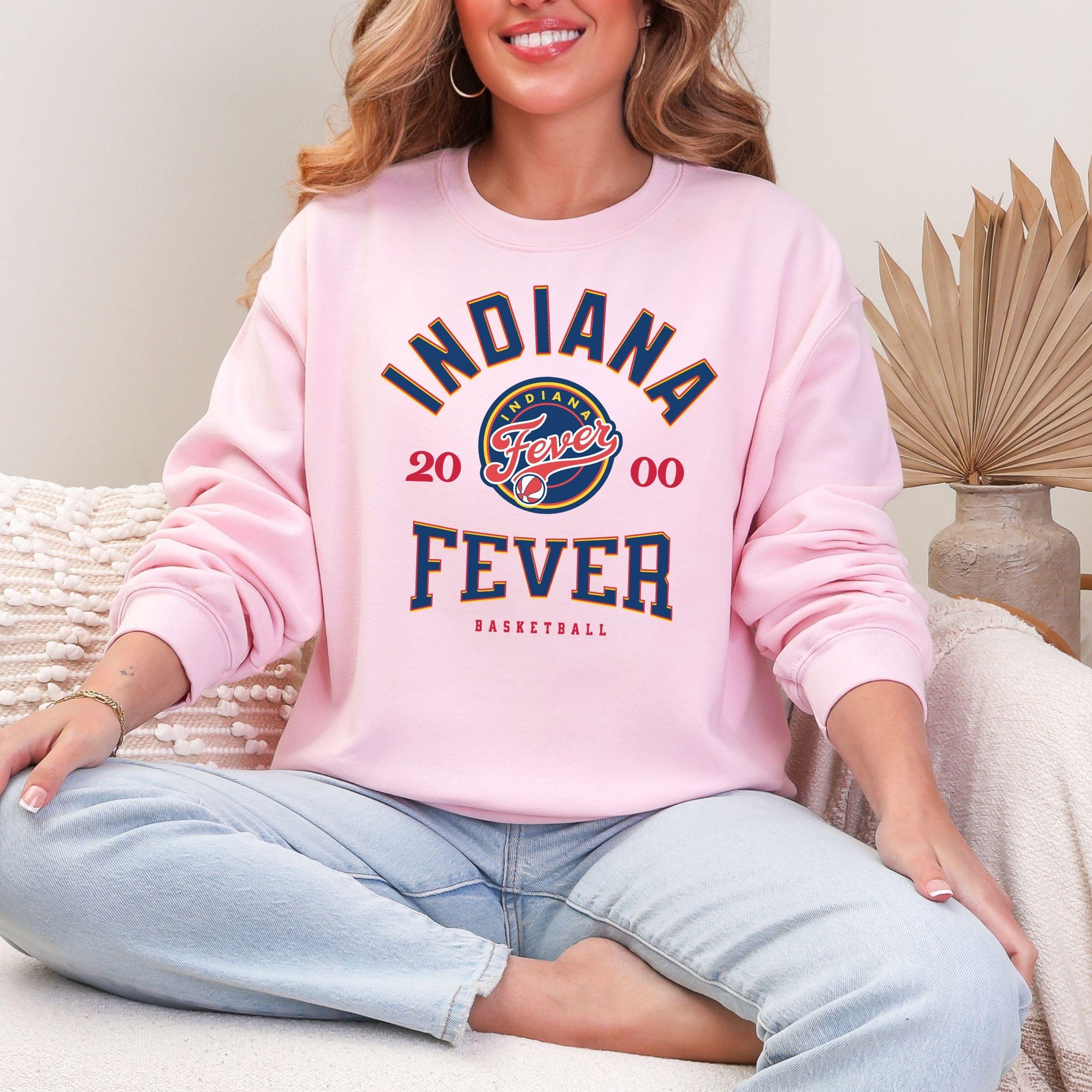 Indiana Fever Vintage Hoops Crewneck Sweatshirt