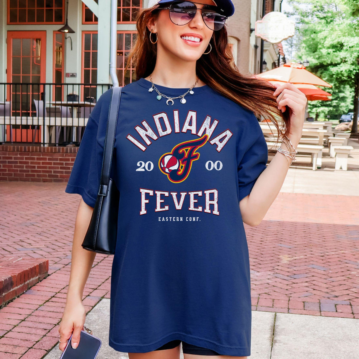 Indiana Fever Vintage Hoops T-Shirt