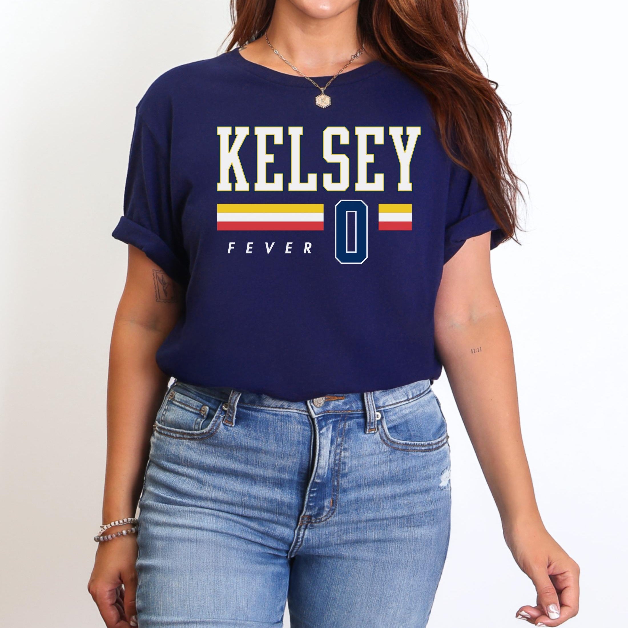 Kelsey Mitchell Indiana Fever Power Player T-Shirt