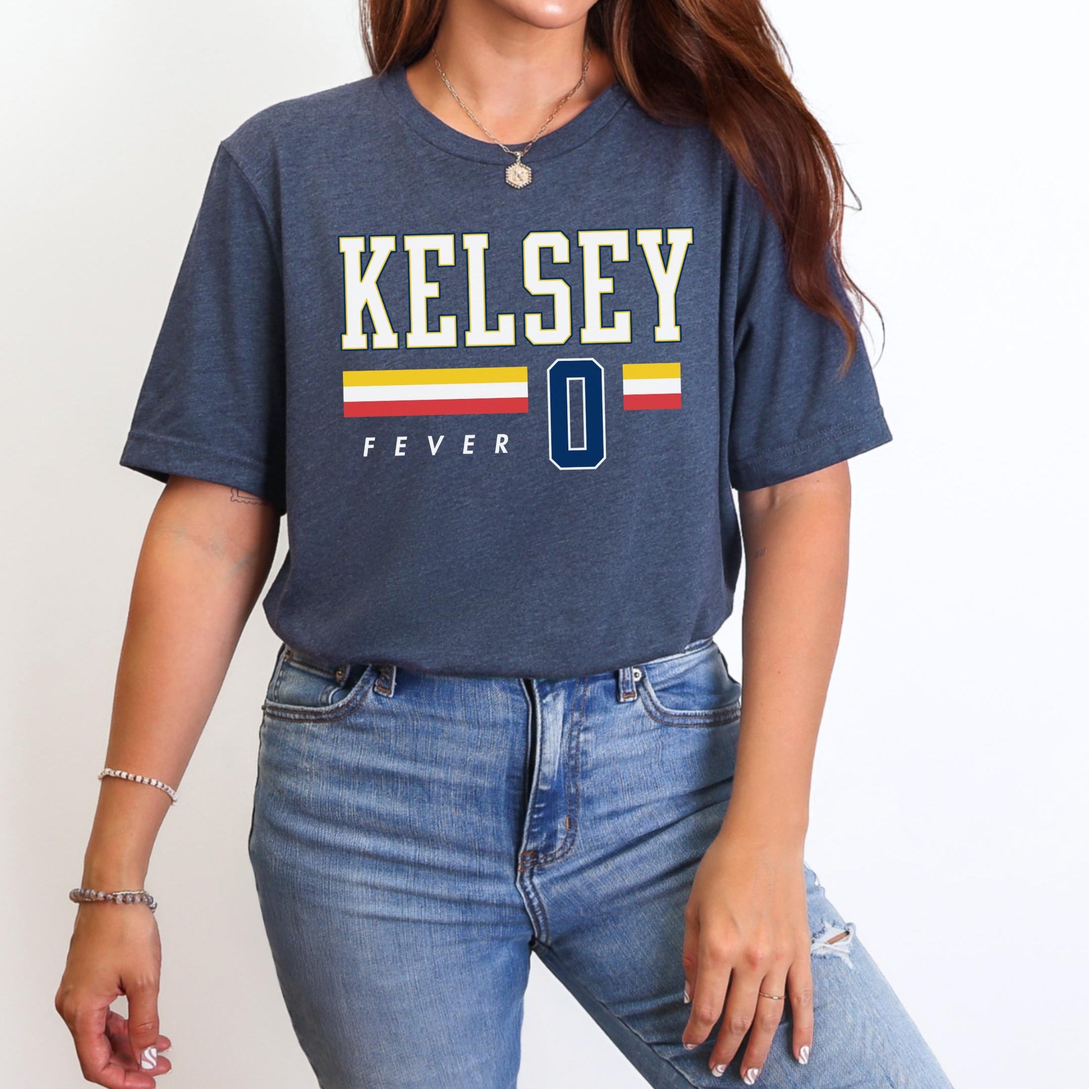 Kelsey Mitchell Indiana Fever Power Player T-Shirt