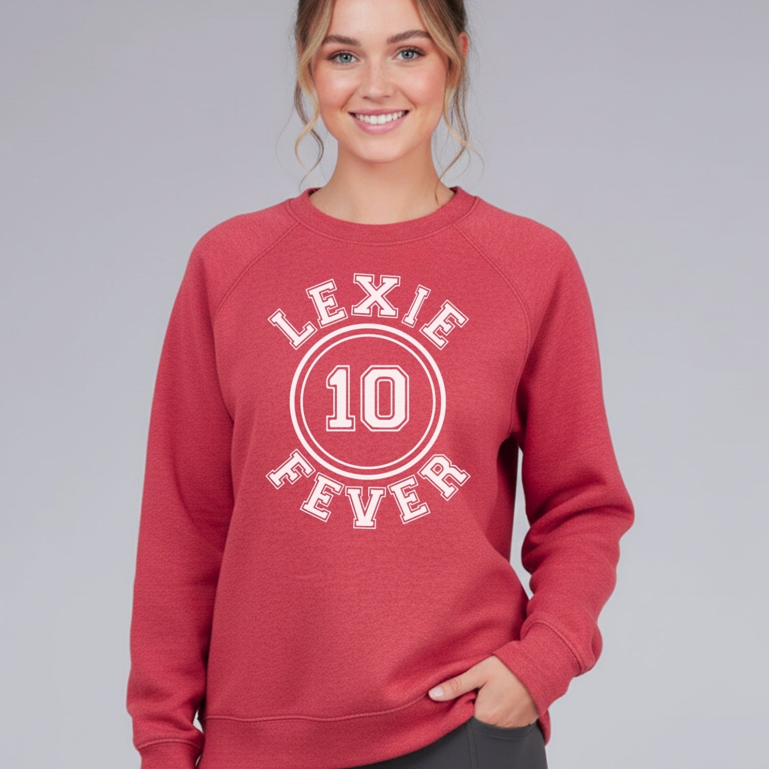 Lexie Fever 10 Jersey Fleece Crewneck