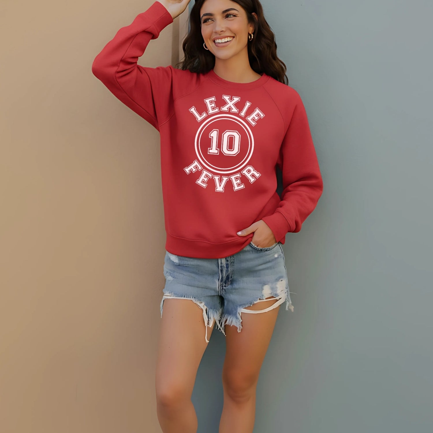 Lexie Fever 10 Jersey Fleece Crewneck