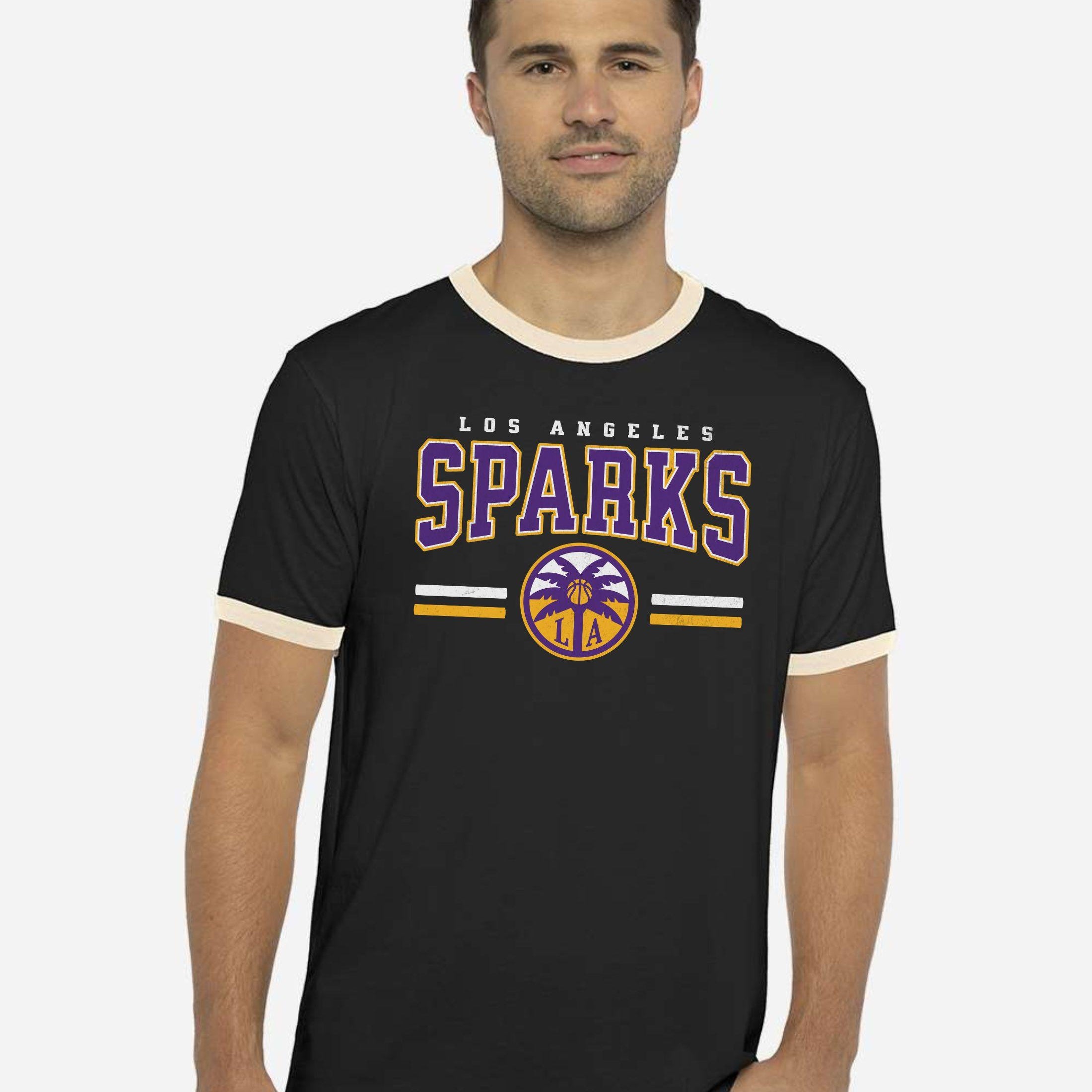 Los Angeles Sparks Legacy Ringer T-Shirt