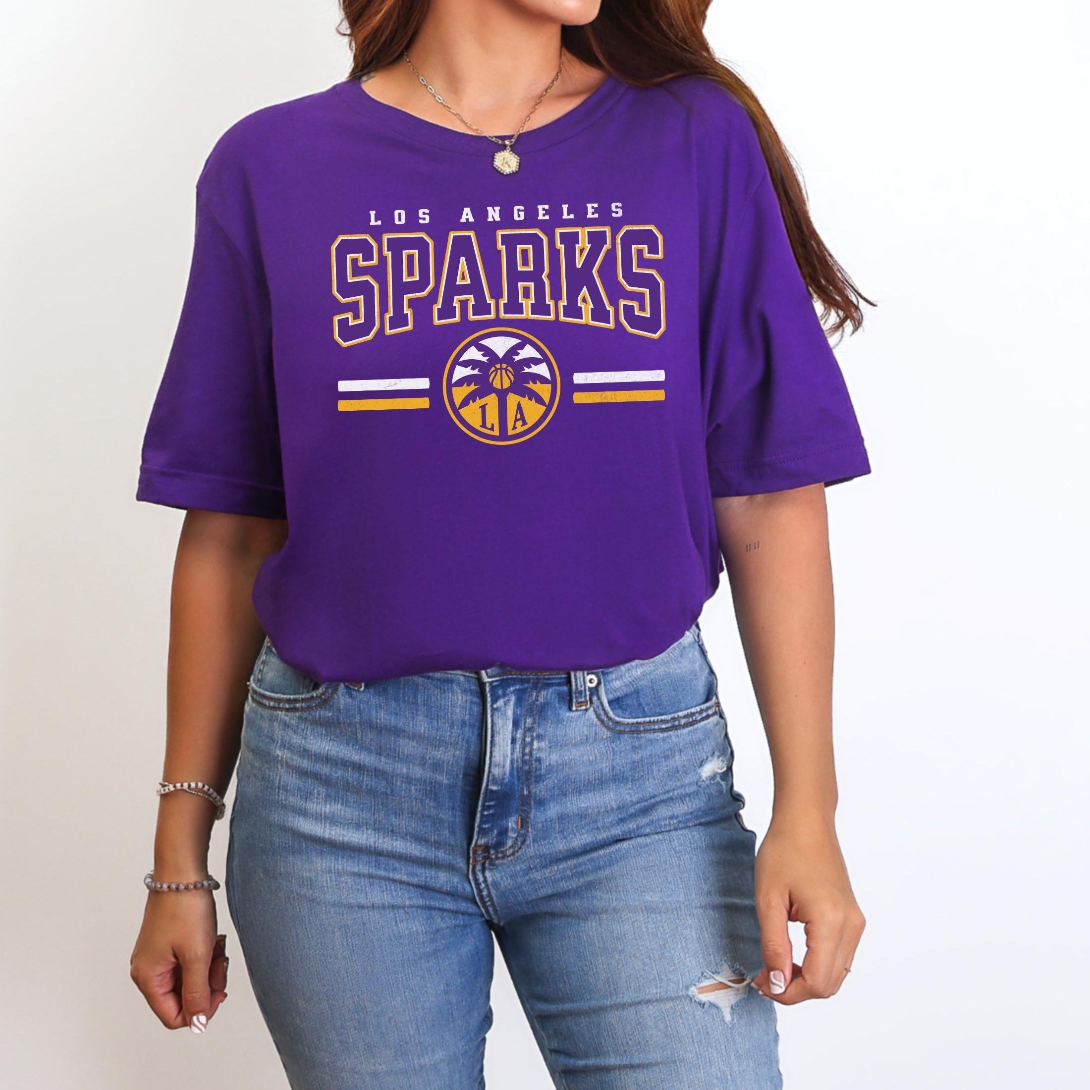 Los Angeles Sparks Purple Legacy T-Shirt