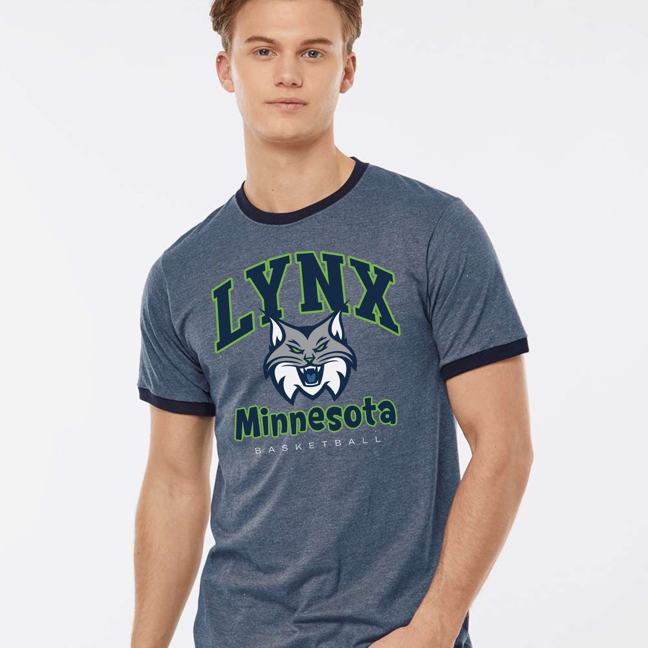 Minnesota Lynx Fierce Energy Vintage Ringer Tee