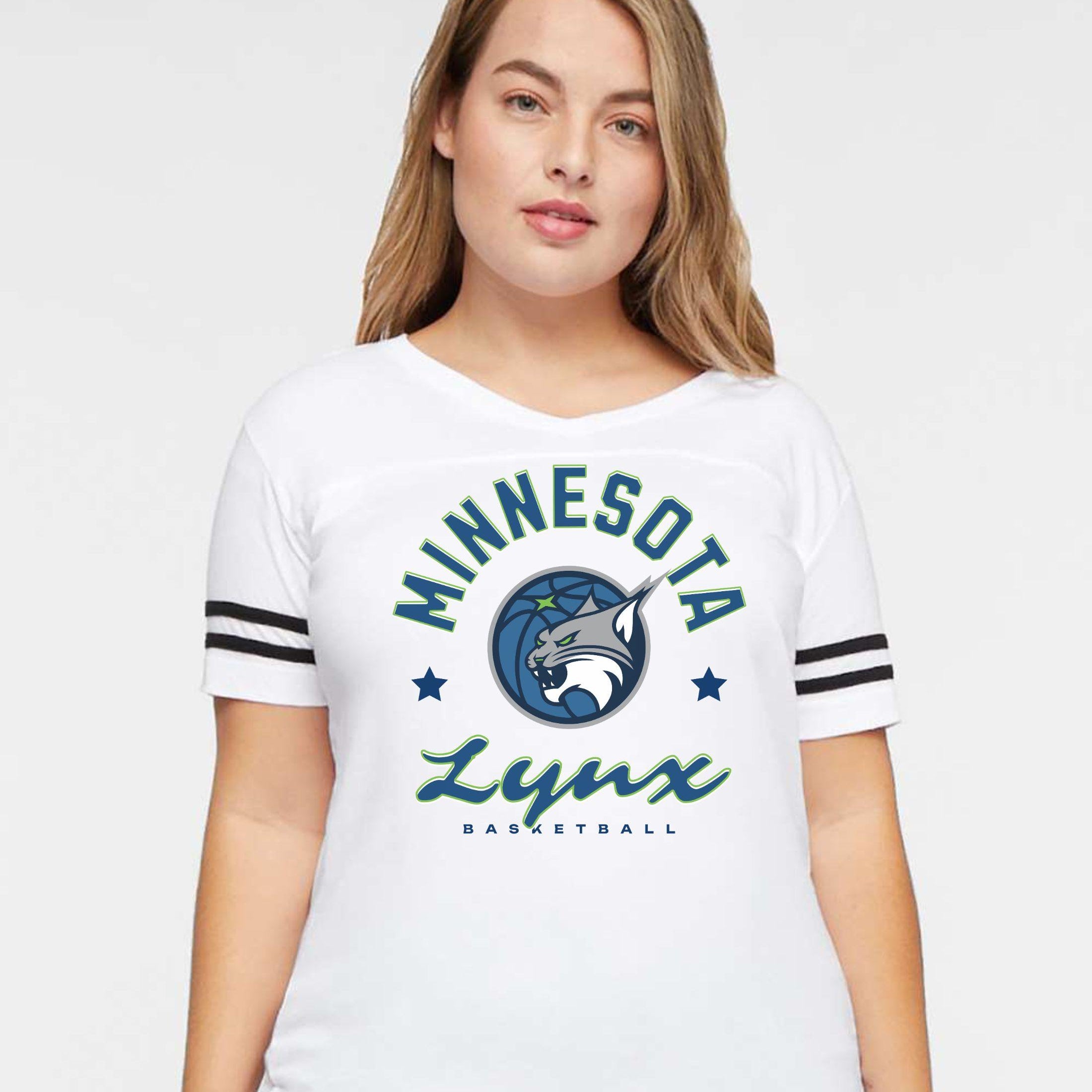 Minnesota Lynx Fearless Hustle Women's V-Neck Tee