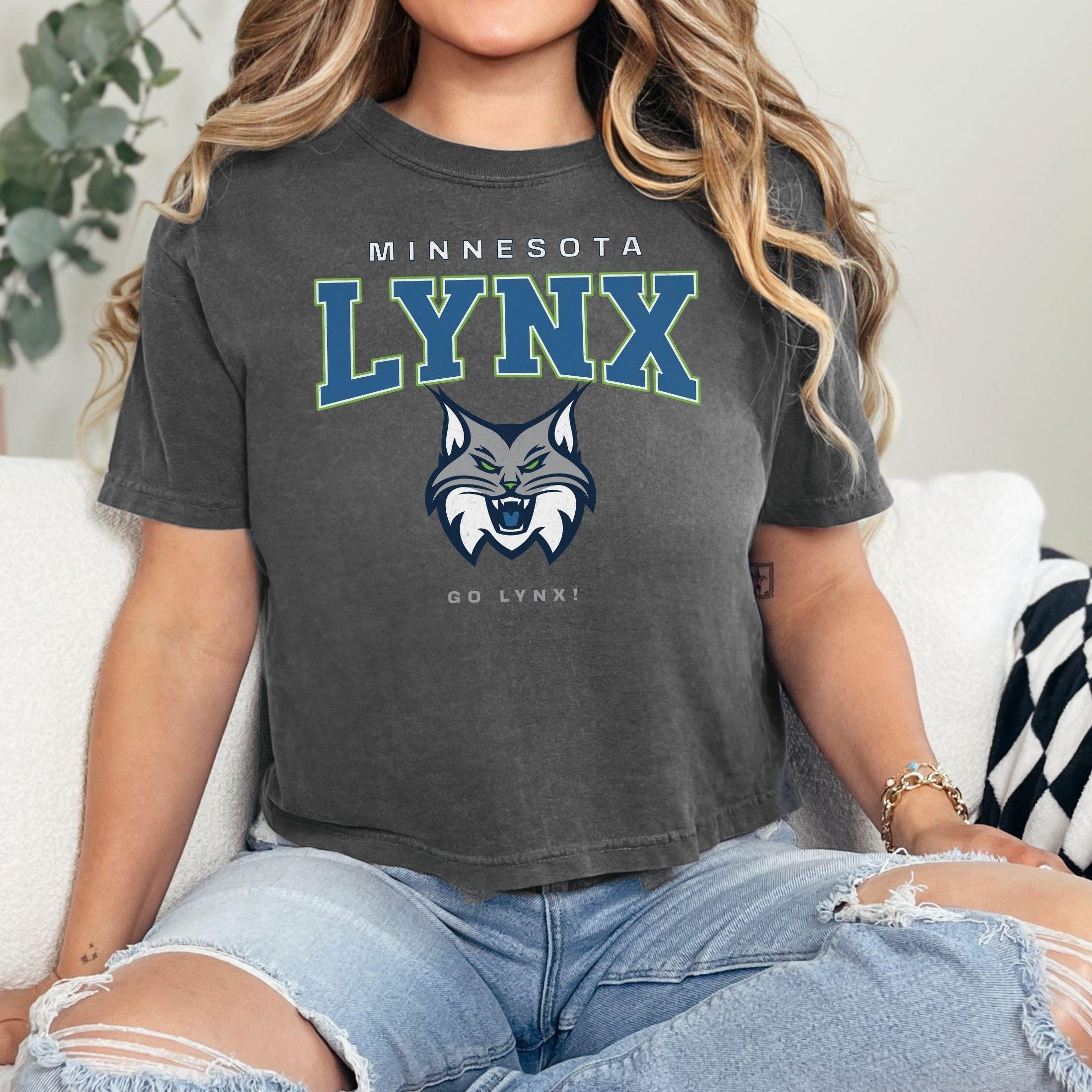 Minnesota Lynx Staredown Women's Boxy Crop Top