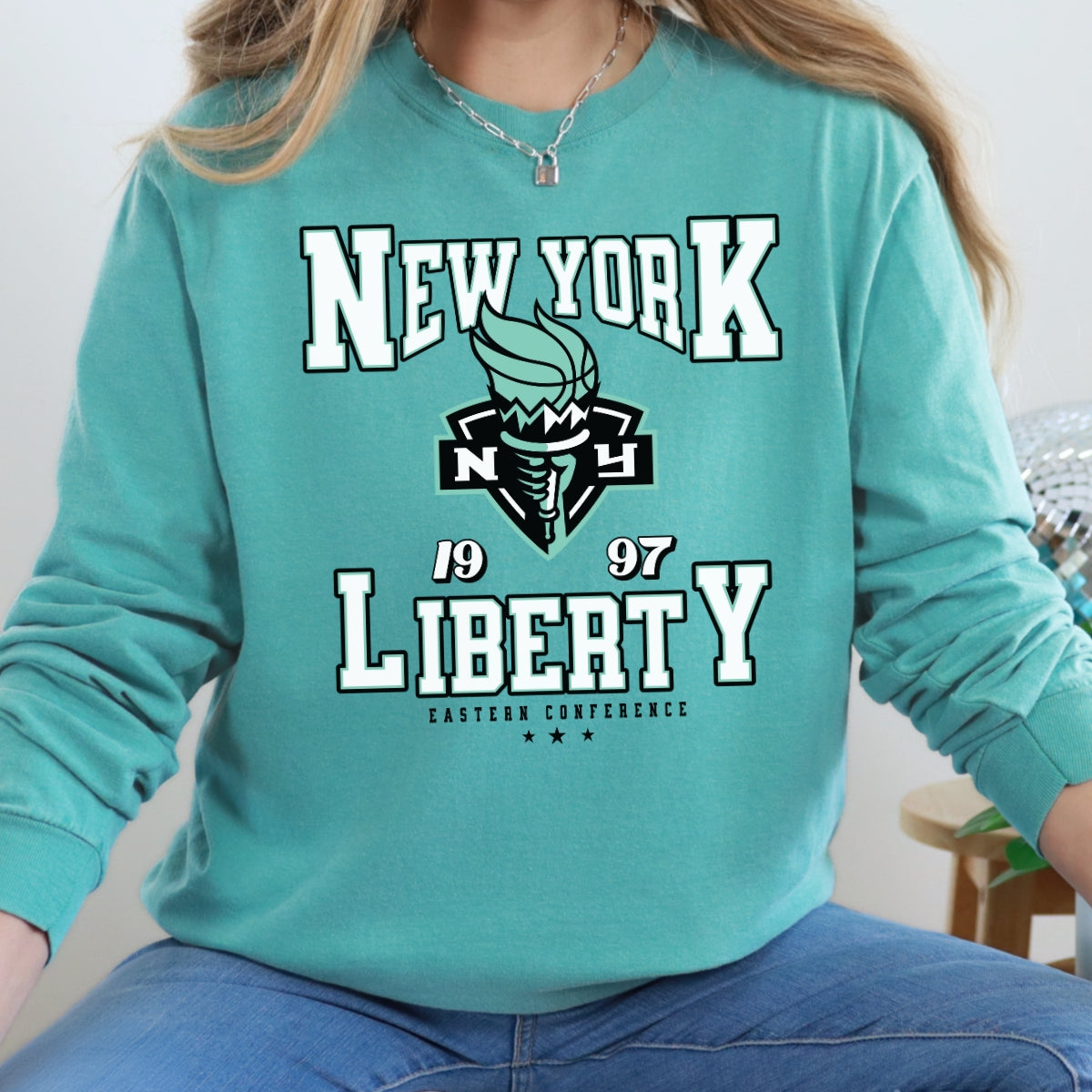 New York Liberty Inaugural Season Long Sleeve Tee