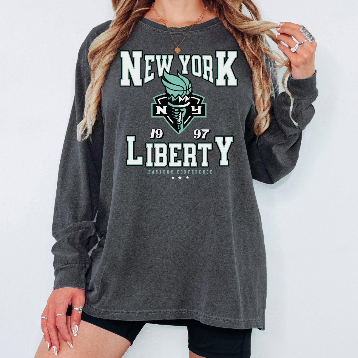 New York Liberty Inaugural Season Long Sleeve Tee
