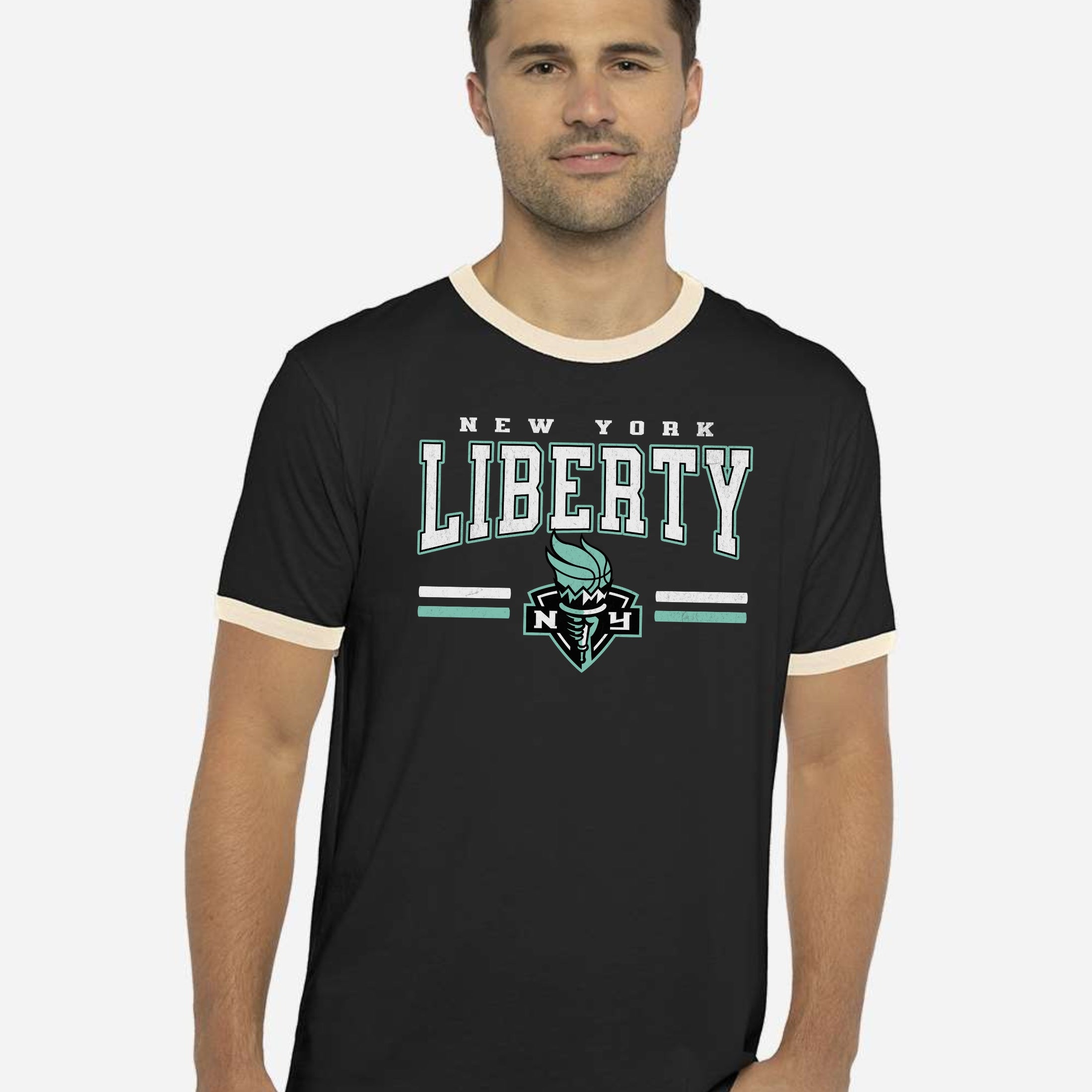 New York Liberty Legacy Ringer T-Shirt