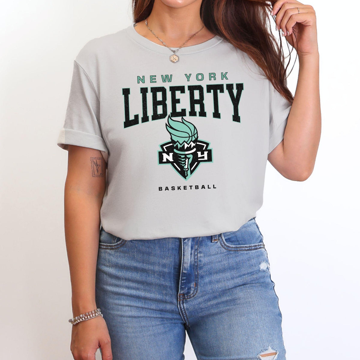 New York Liberty Varsity Edge T-Shirt