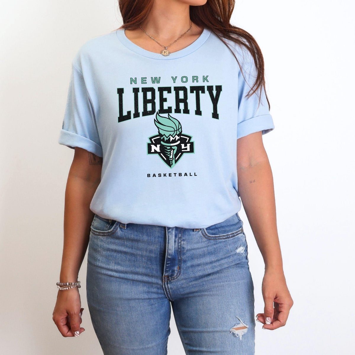 New York Liberty Varsity Edge T-Shirt
