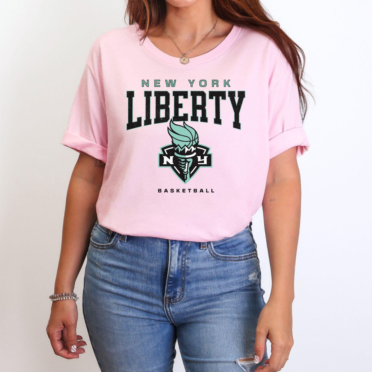 New York Liberty Varsity Edge T-Shirt