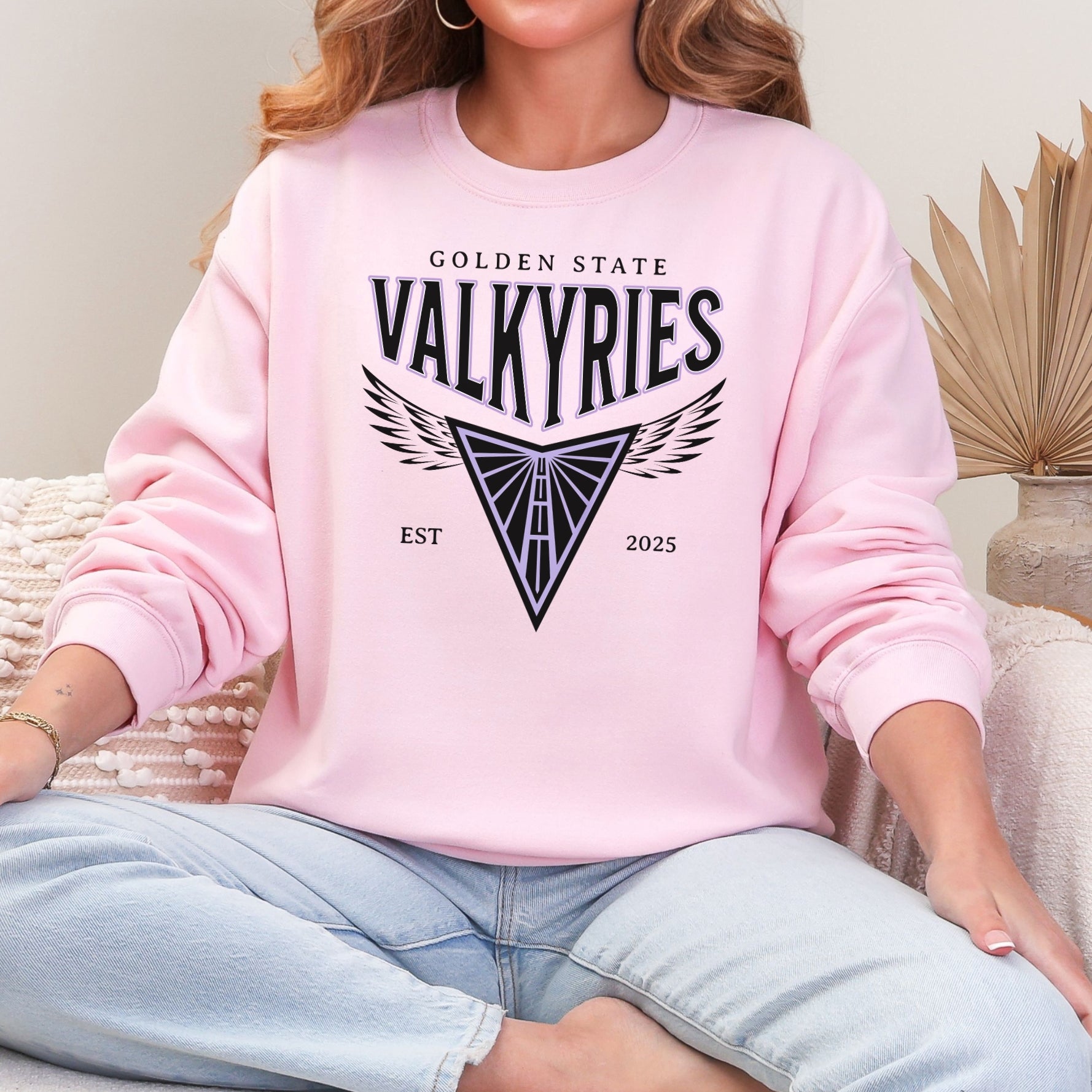 Valkyries Golden State Wings Crewneck Sweatshirt