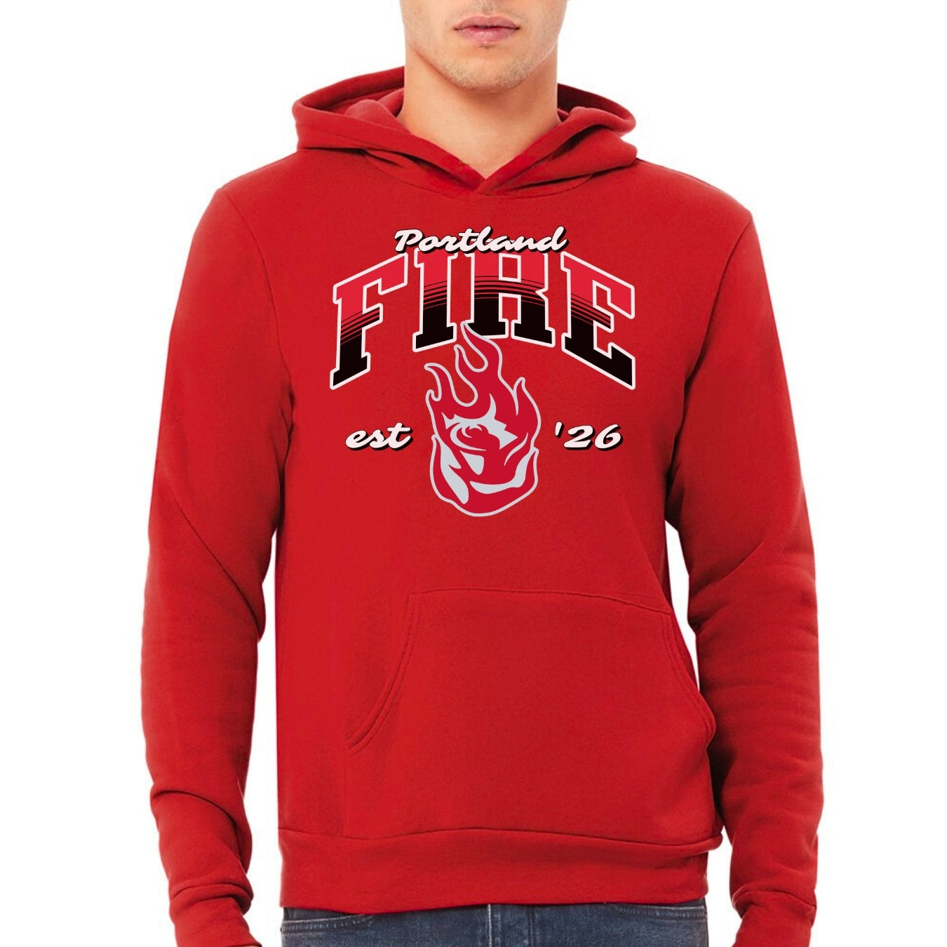 Portland Fire Downtown Heat Fleece Hoodie