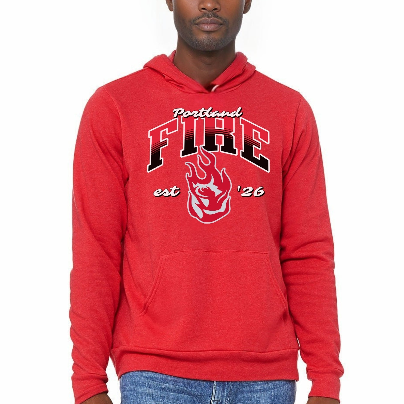 Portland Fire Downtown Heat Fleece Hoodie