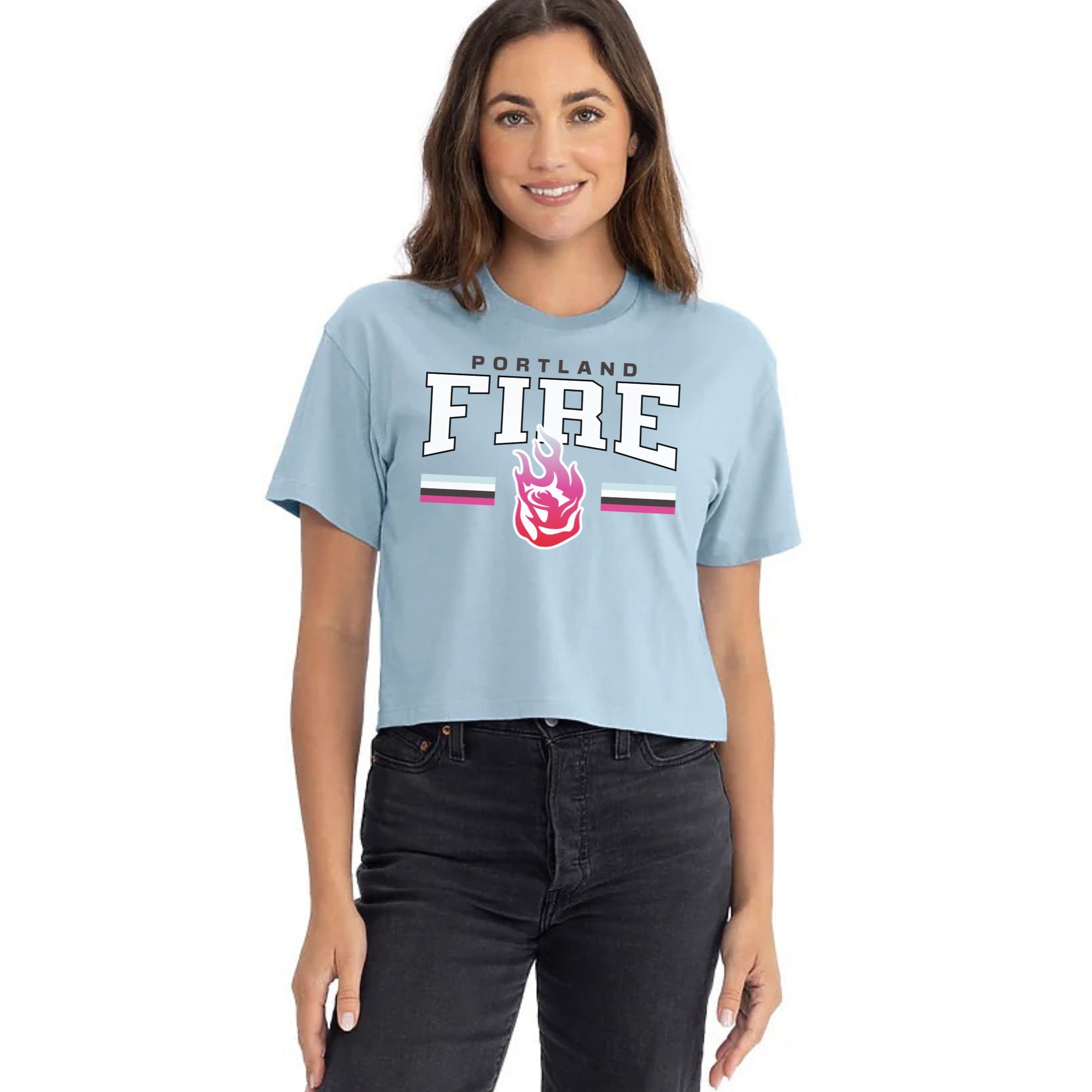 Portland Fire Fast Break Women's Ideal Crop Top