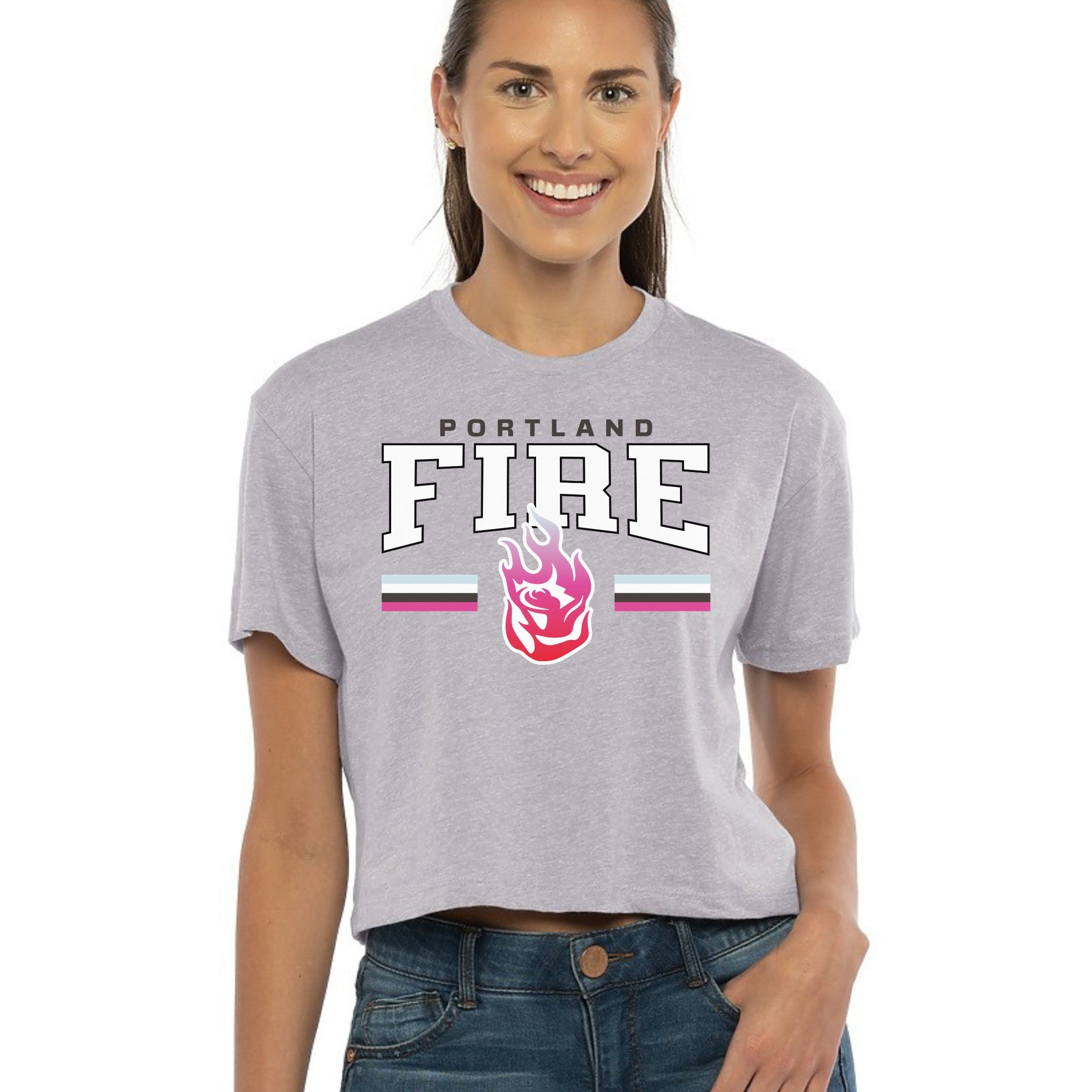Portland Fire Fast Break Women's Ideal Crop Top