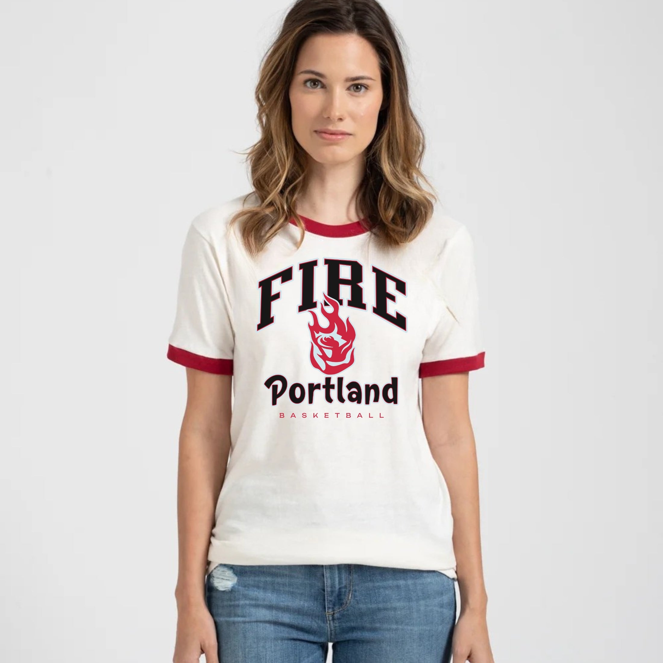 Portland Fire Fierce Energy Vintage Ringer Tee