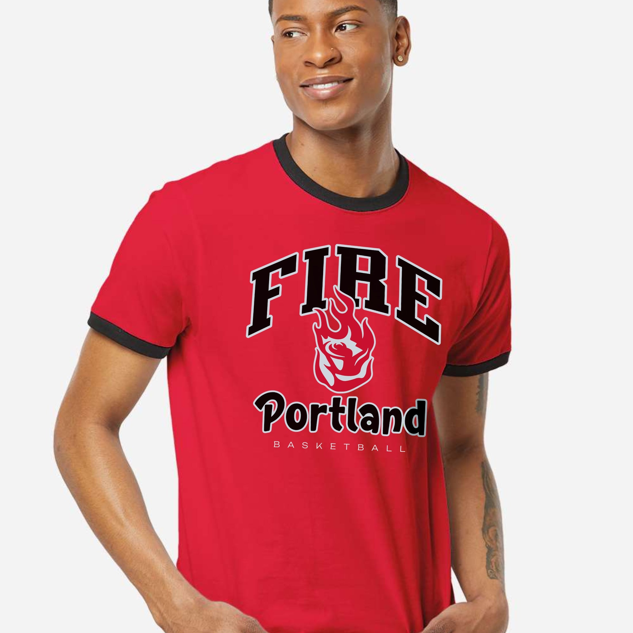 Portland Fire Fierce Energy Vintage Ringer Tee