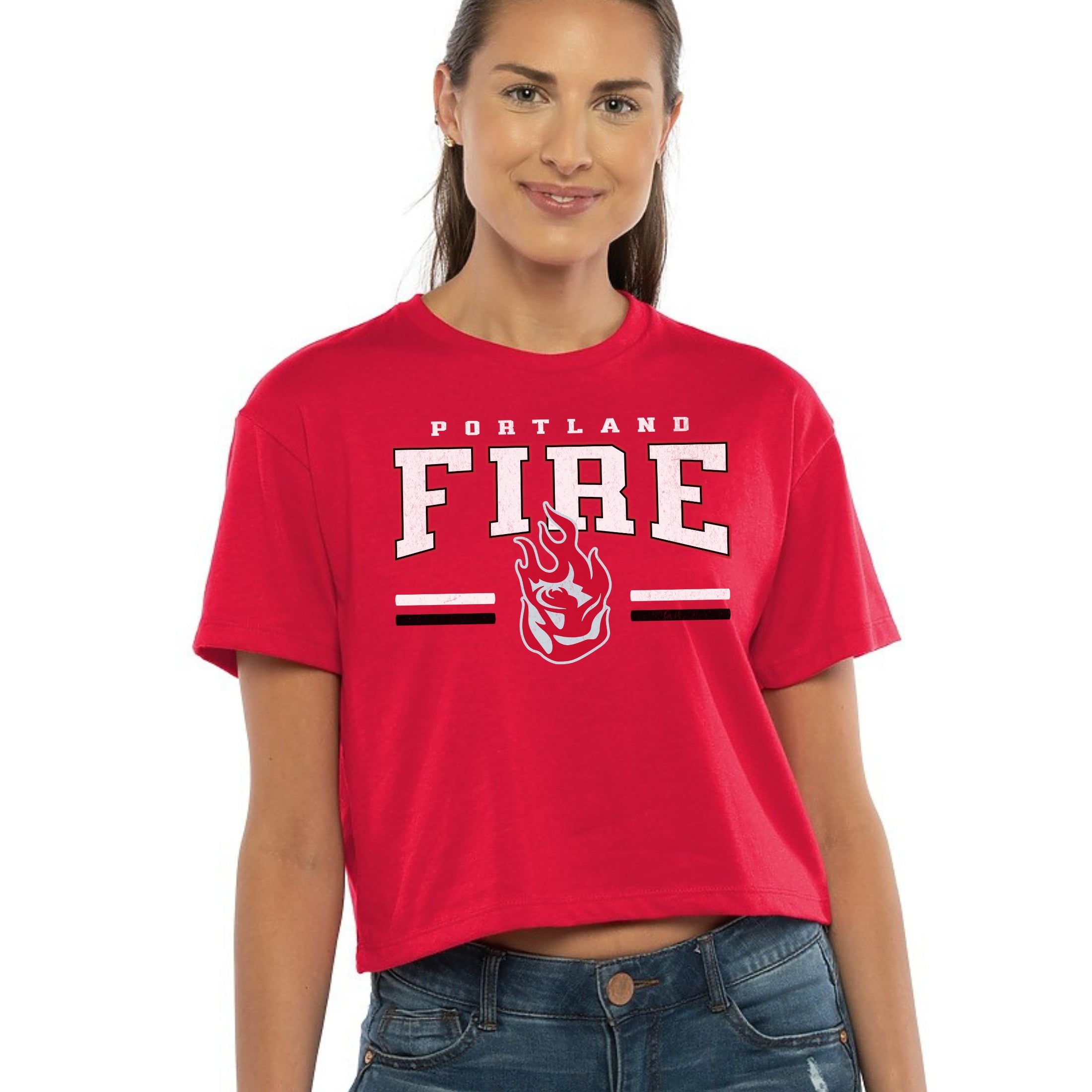Portland Fire Legacy Women's Ideal Crop Top