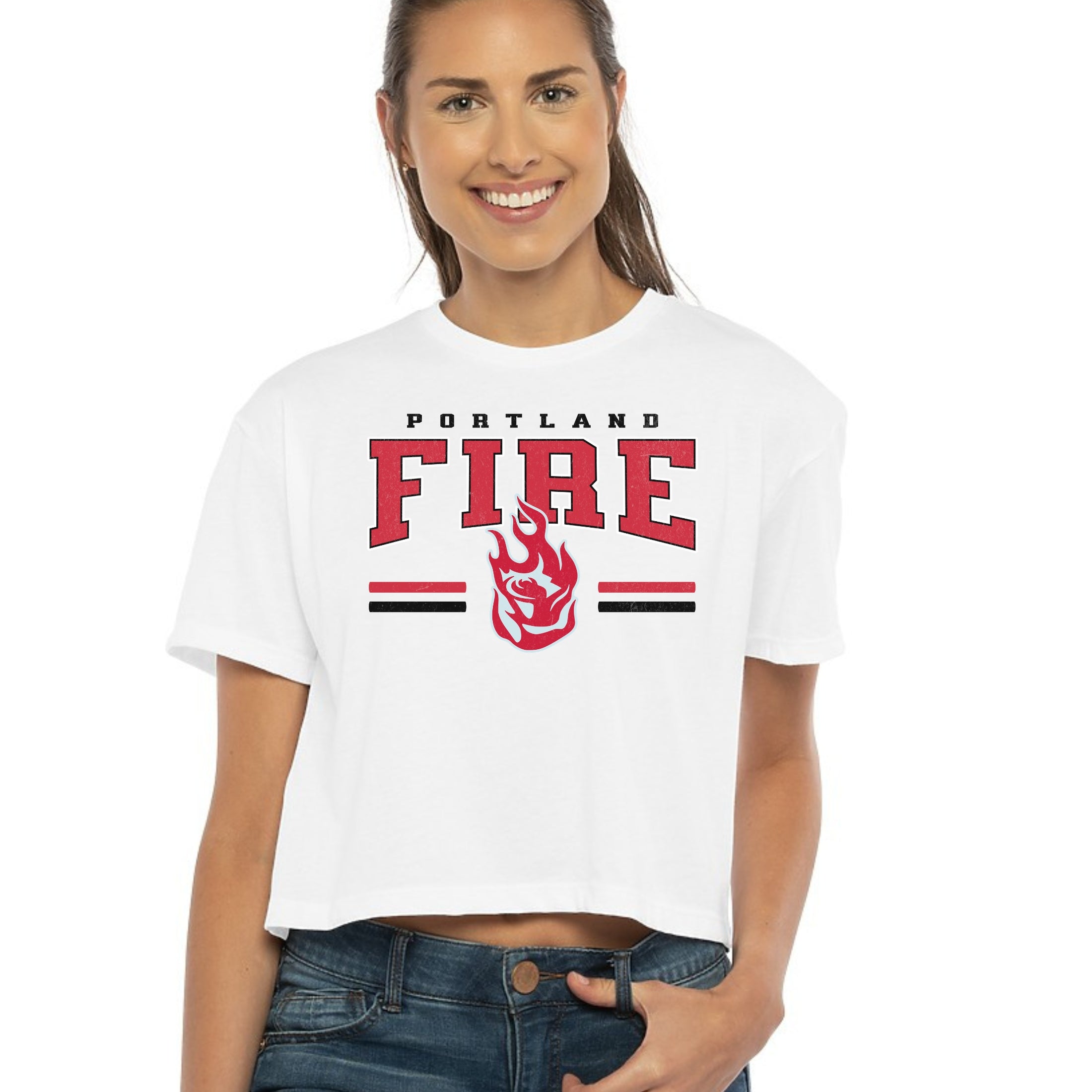 Portland Fire Legacy Women's Ideal Crop Top